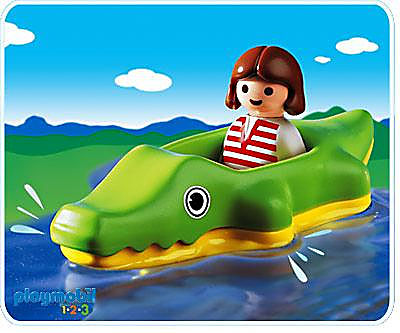 6725-A Enfant / bateau crocodile 1.2.3 detail image 1