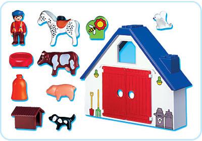 playmobil 123 ferme