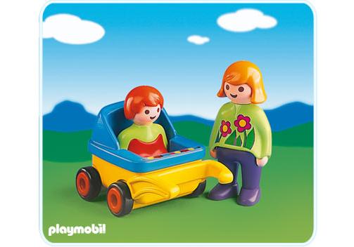 playmobil 123 poussette