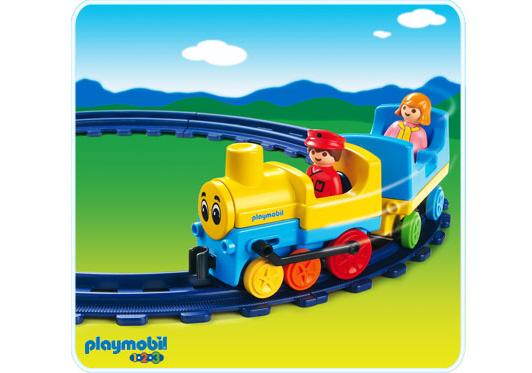 playmobil 1 2 3 train