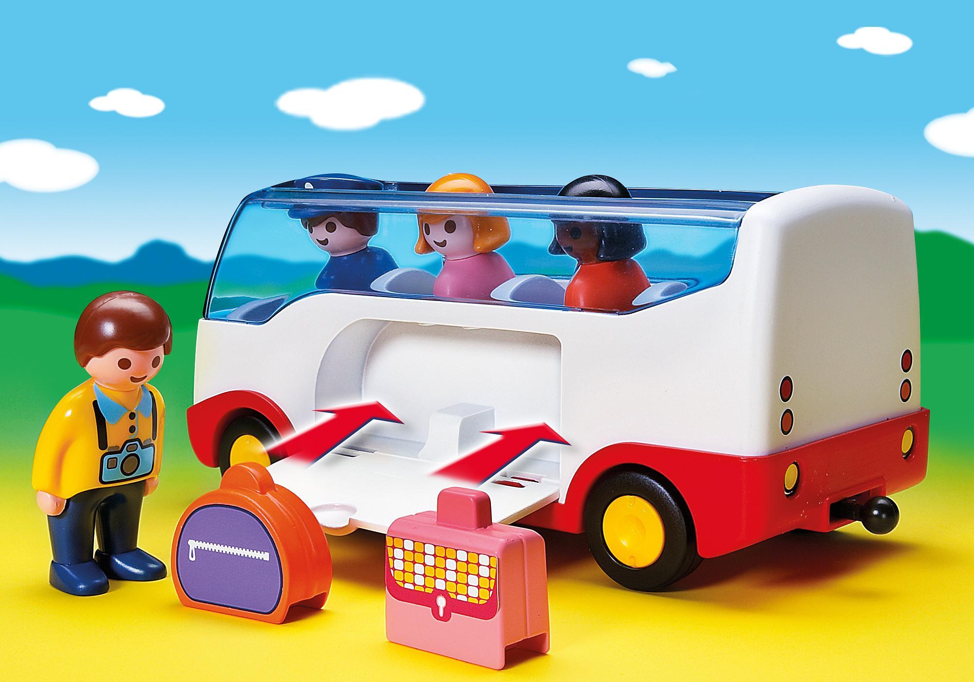 playmobil airport bus