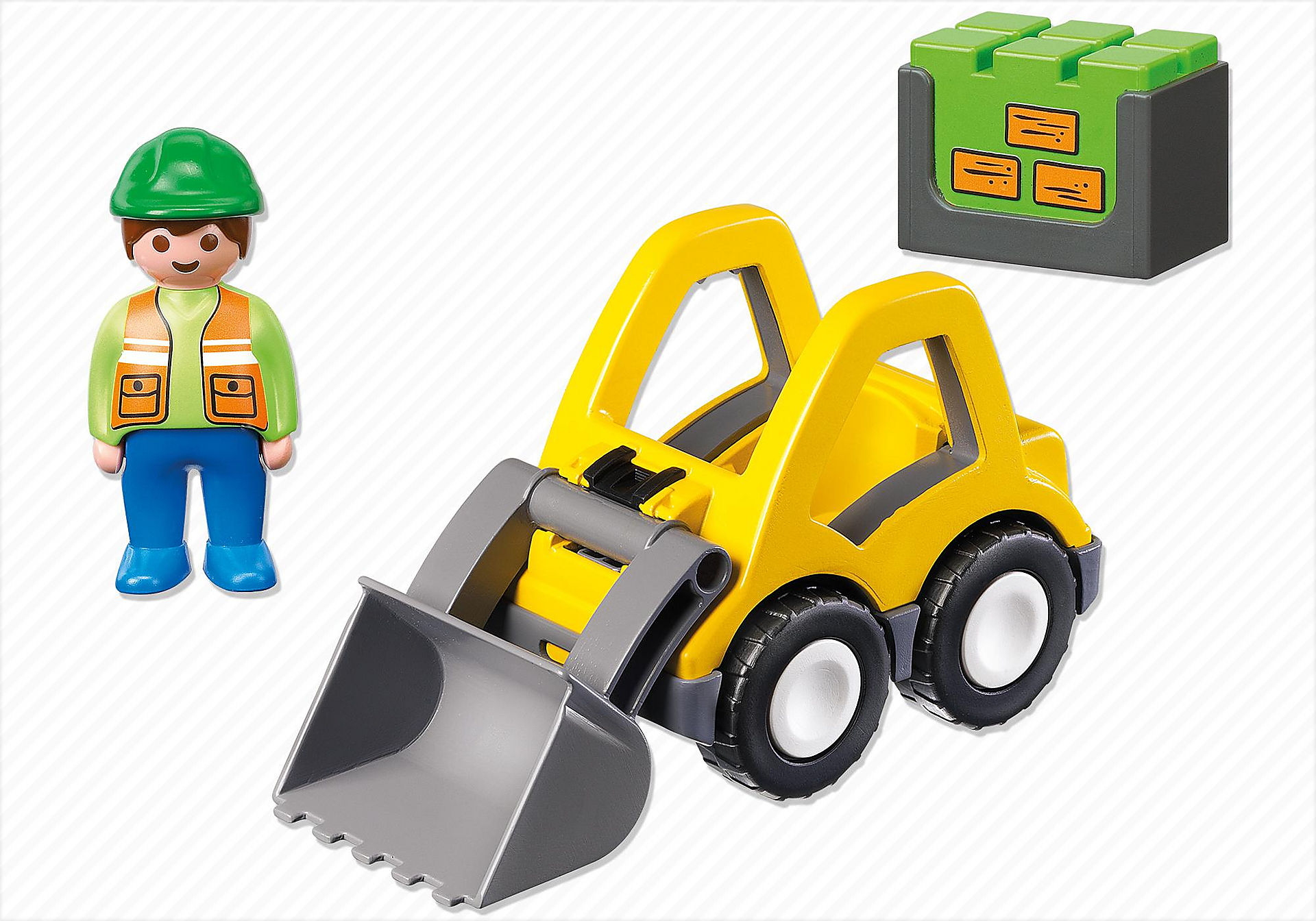 as a result batch exempt 1.2.3 Excavator - 6775 | PLAYMOBIL®