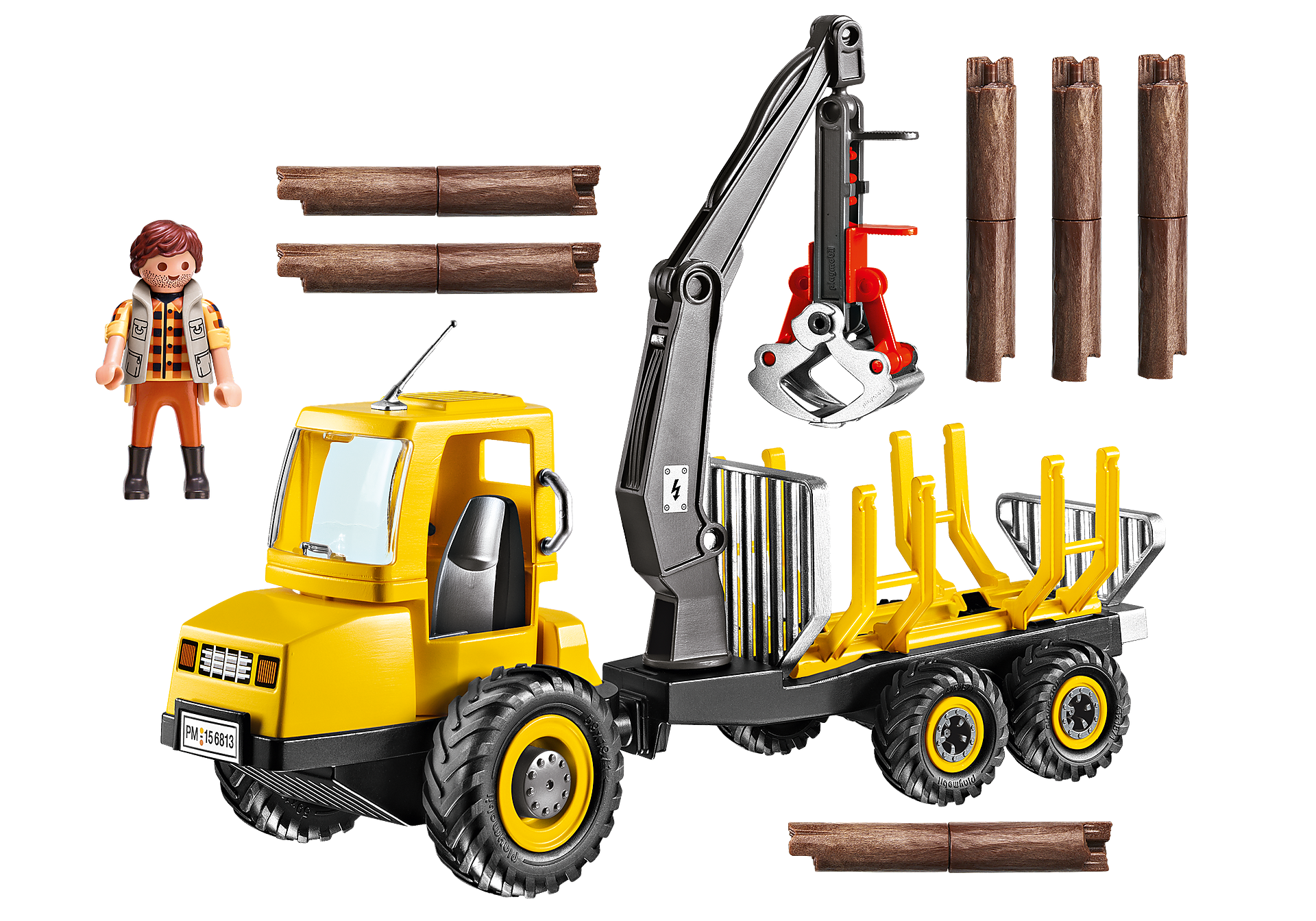 6813 Timber Transporter with Crane zoom image4