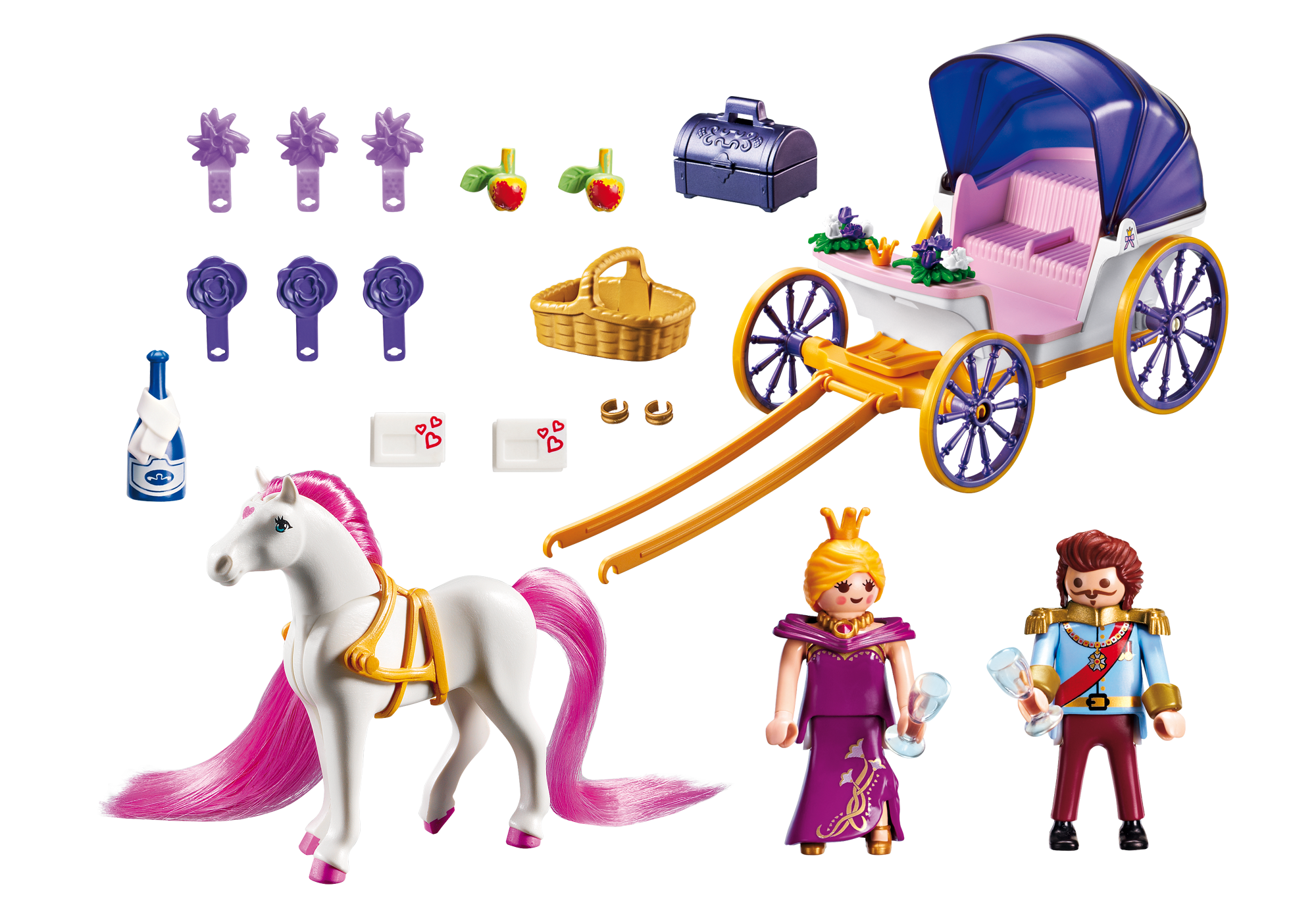 caleche playmobil princesse 4258