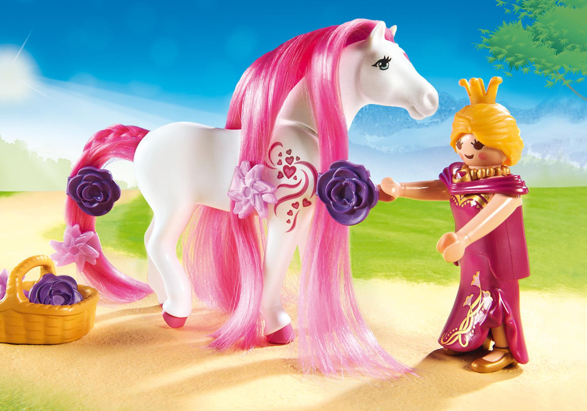 cheval a coiffer playmobil