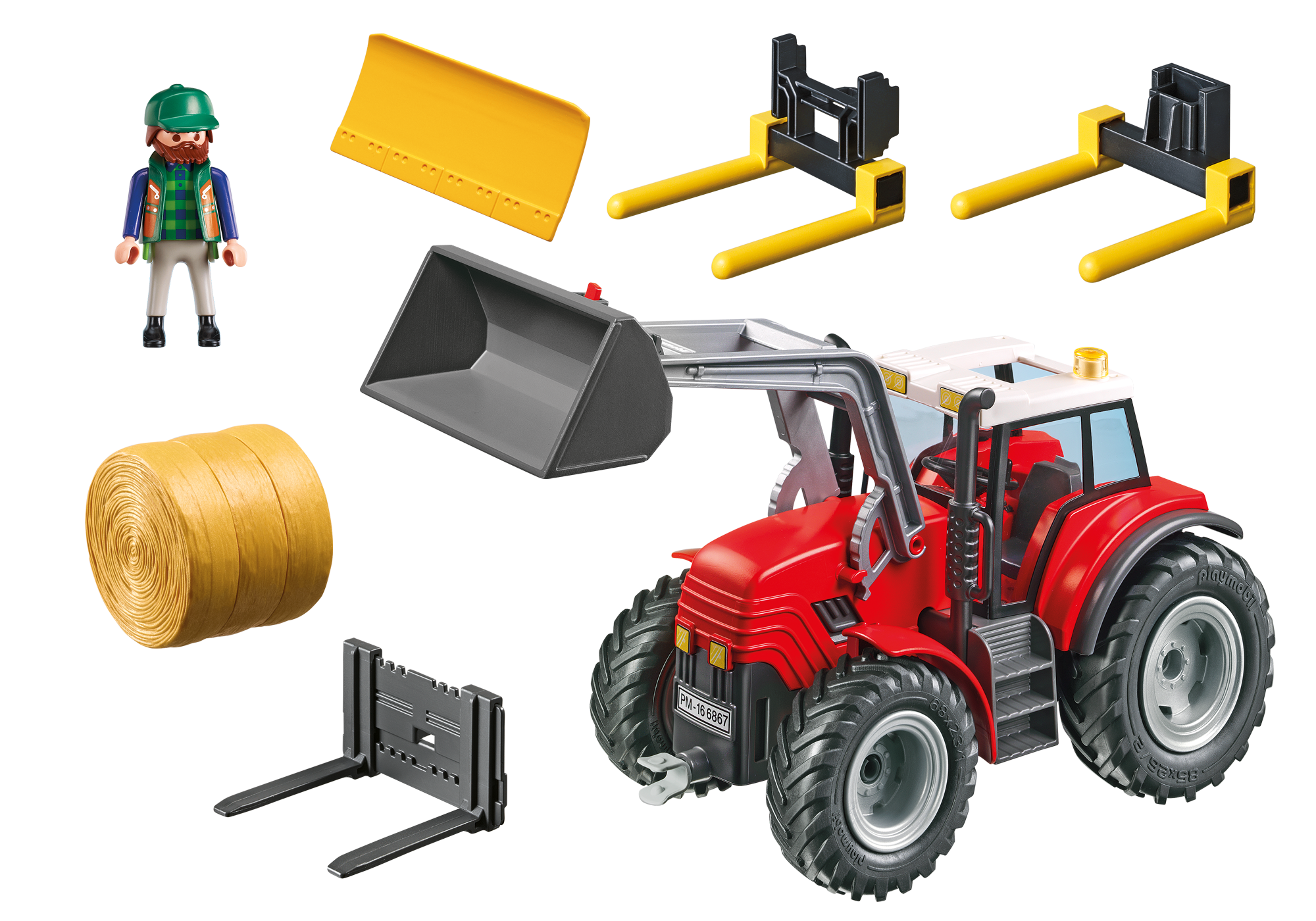 tractor playmobil country