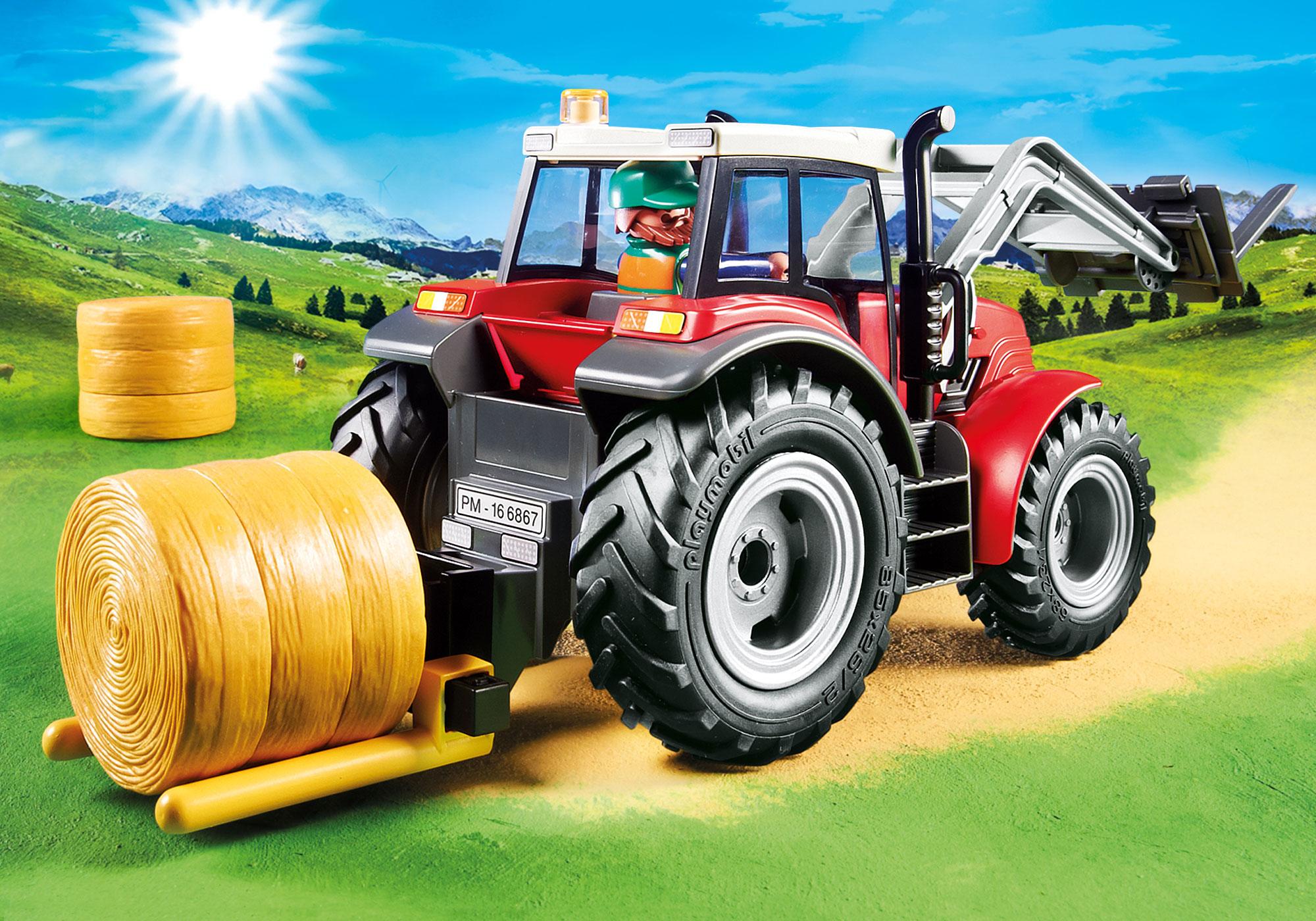 tractor playmobil country