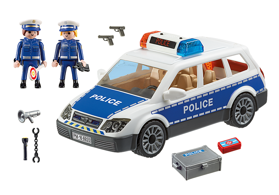 6873 Police Car with Lights and Sound detail image 3