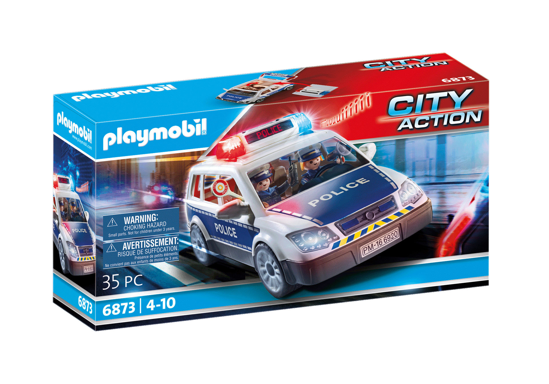 Playmobil Polizei Police Fahrzeug Auto Ersatzteile  aus 6043 9236  #PM72 