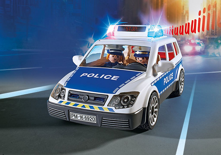 6873 Police Car with Lights and Sound detail image 4