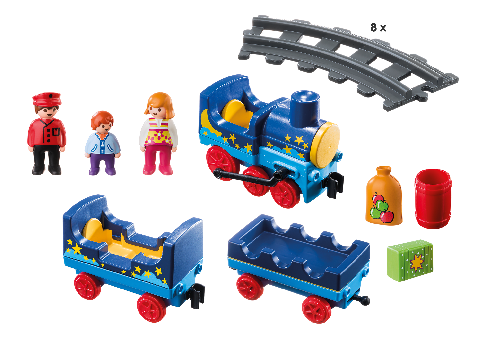 playmobil 1 2 3 train