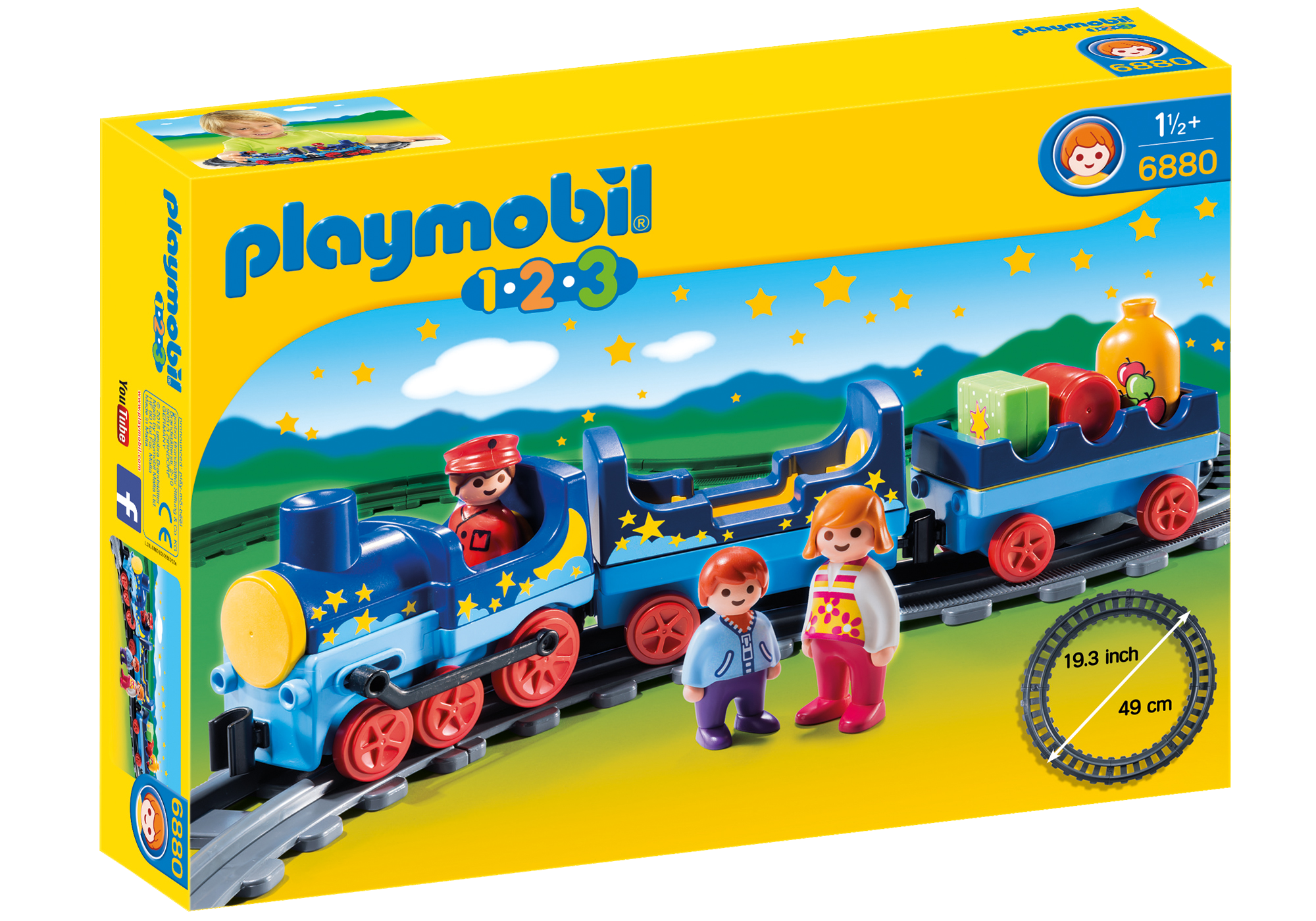 playmobil christmas train