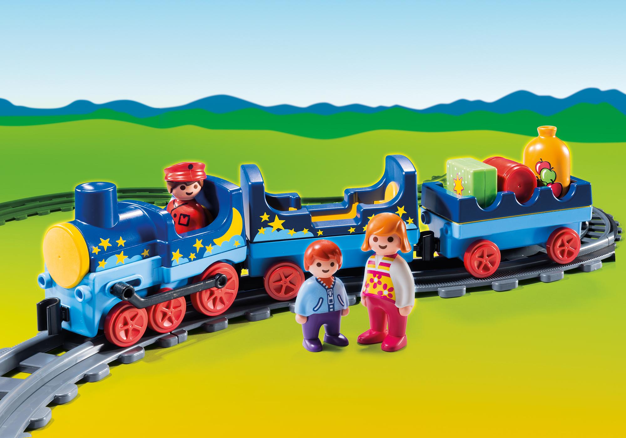 train etoile playmobil 123