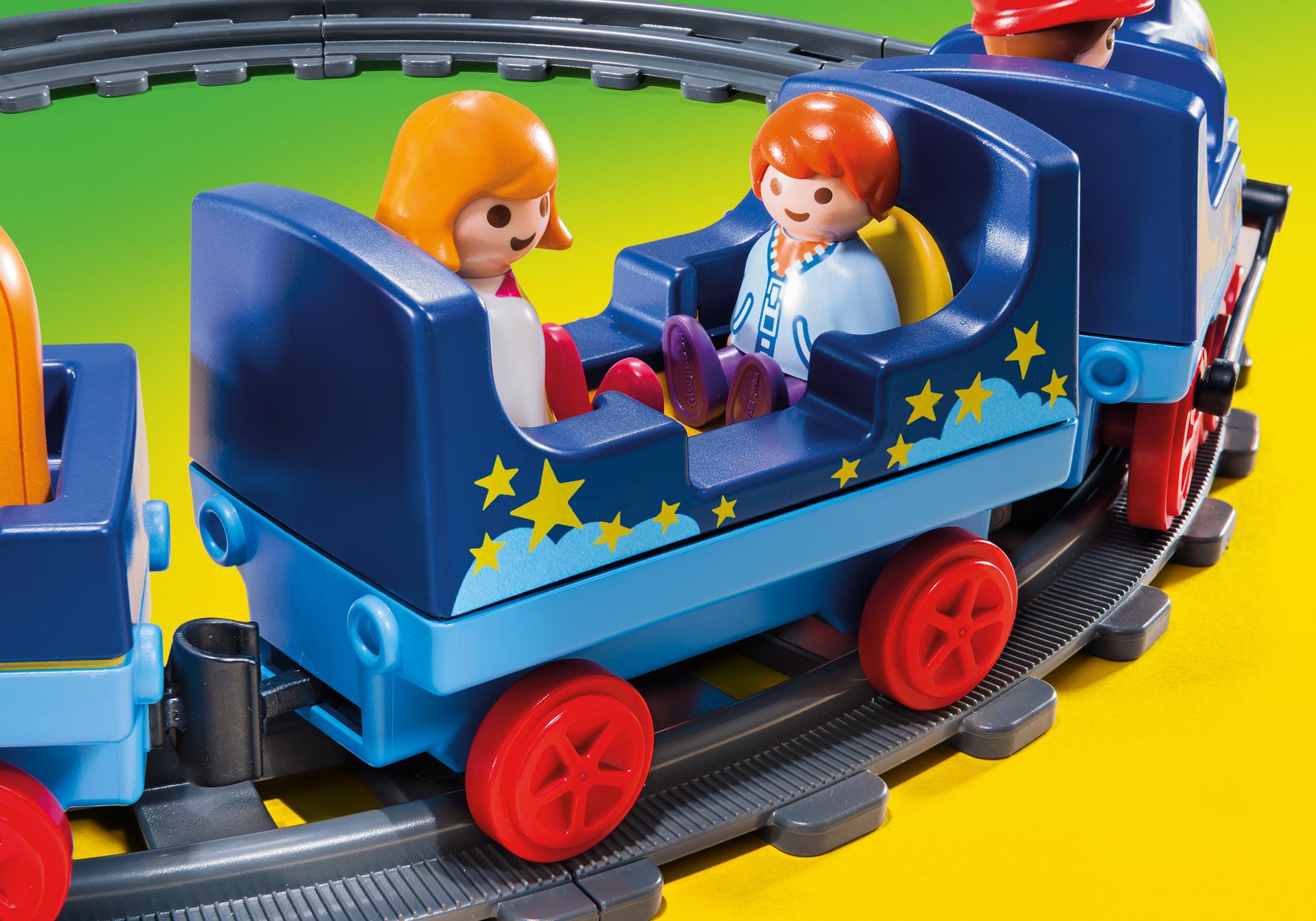 playmobil 6880 123 night train with track