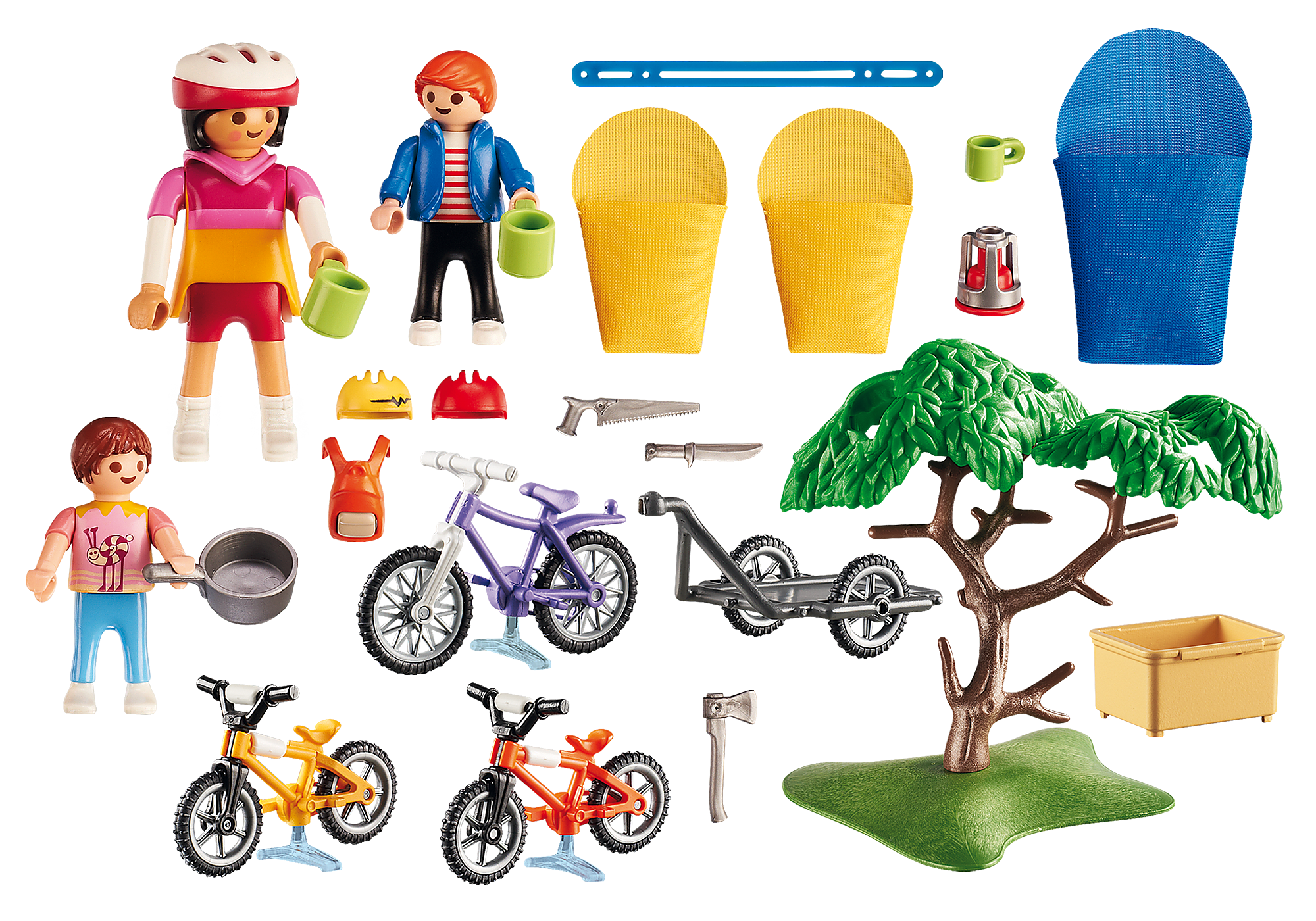  Playmobil - Bicycle Excursion : Toys & Games