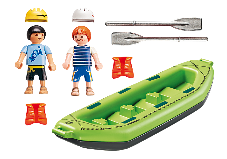 6892 Niños en Balsa Rafting detail image 4