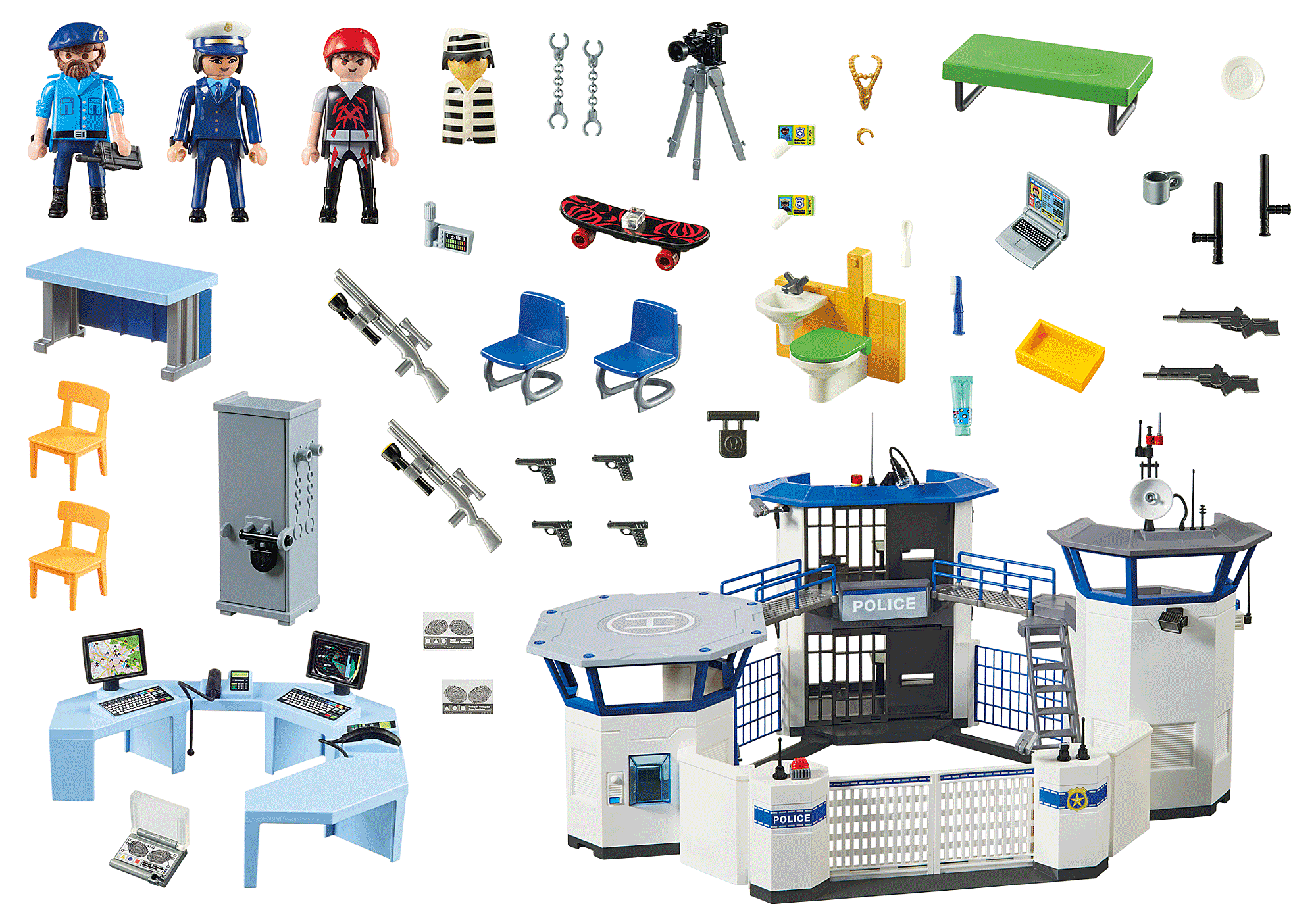 Playmobil® City Action Police Headquarters With Prison, 47% OFF