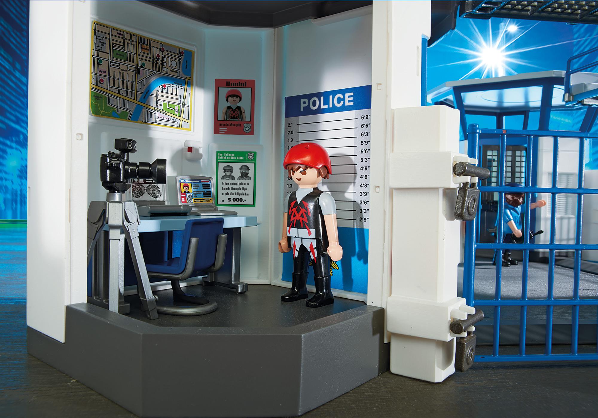 Police Headquarters with Prison - 6919 