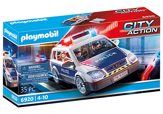 Voiture police discount telecommandee playmobil