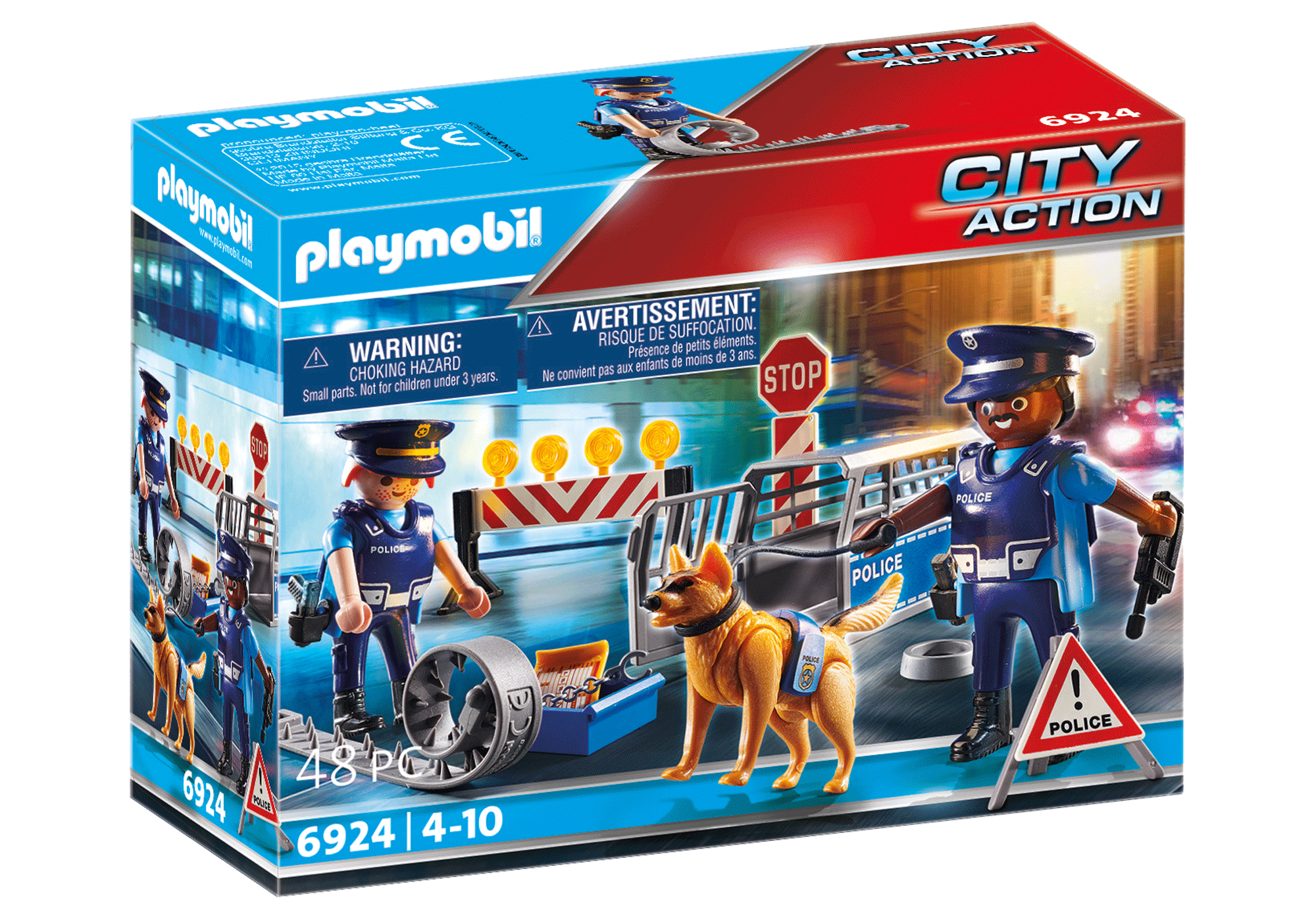 playmobil police chien