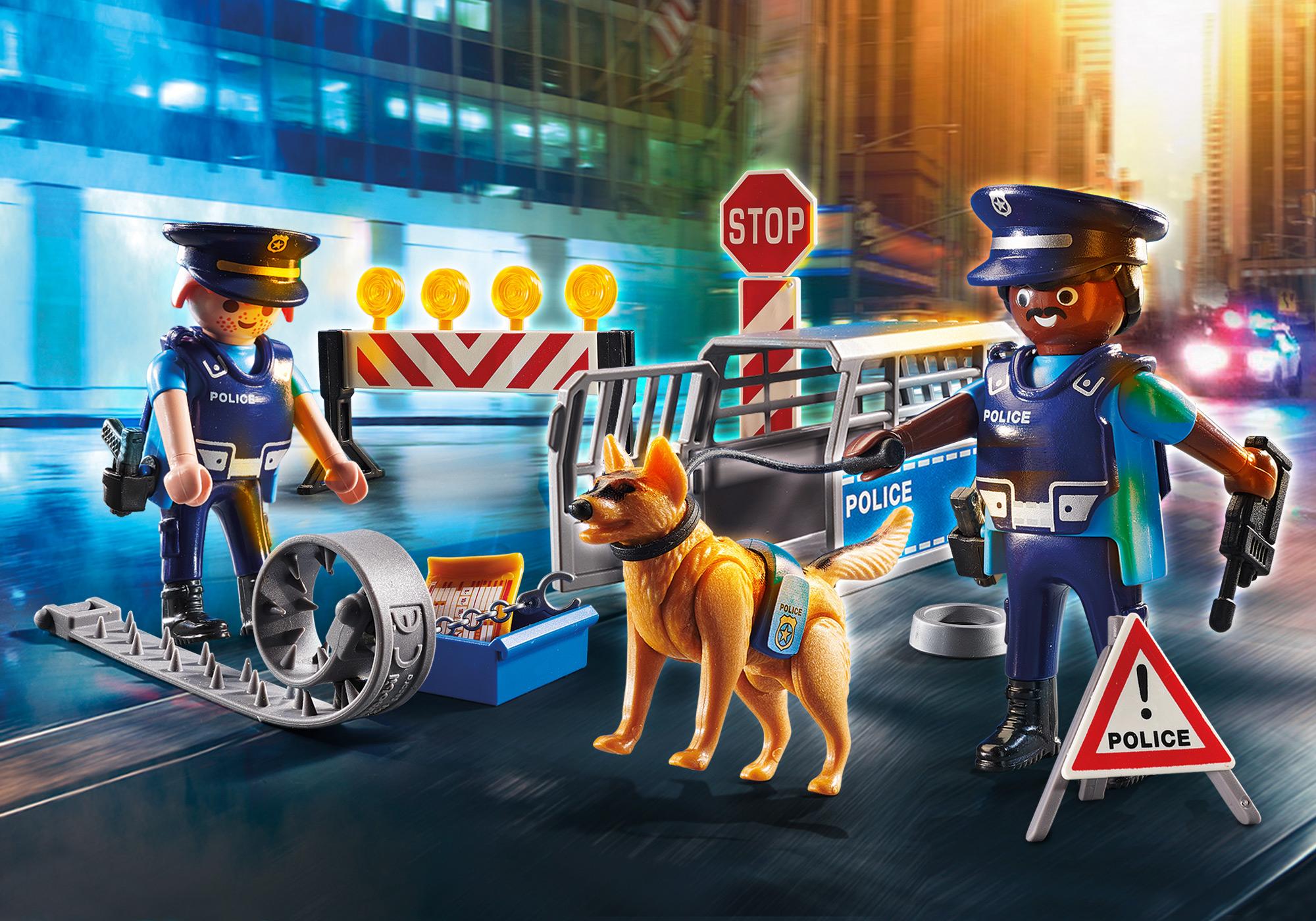 playmobil chien policier