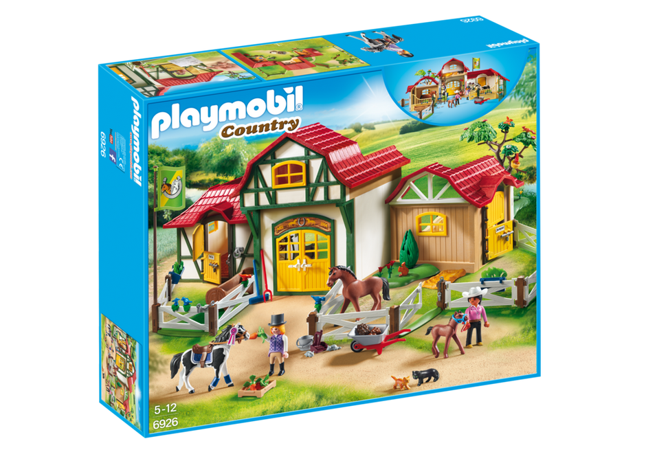 Playmobil,STABLE GIRL WITH COLTS,LOT #C-4 