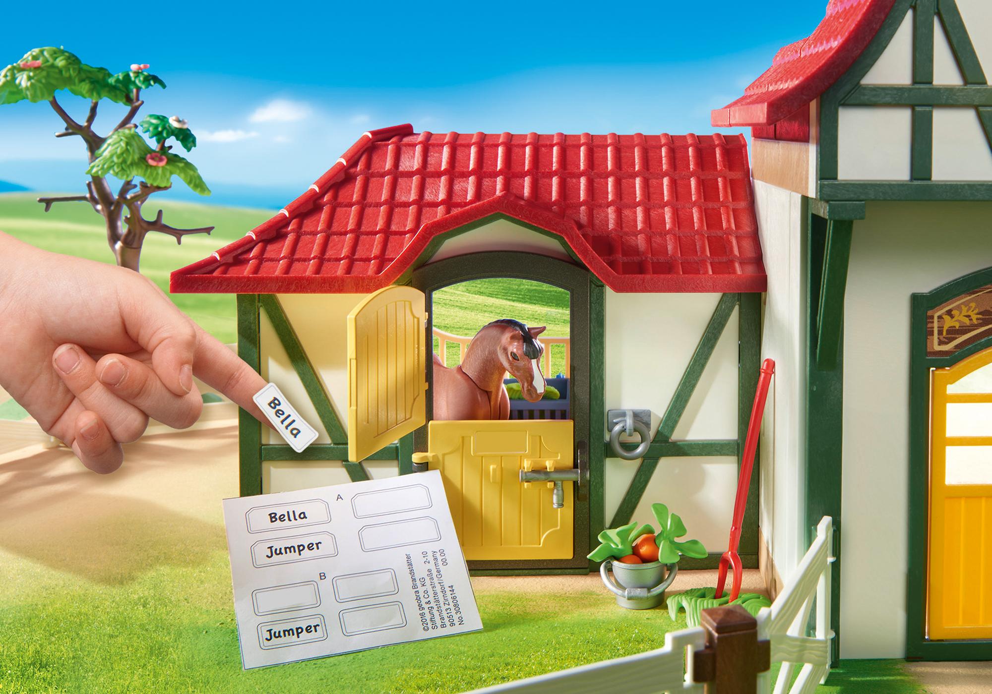 playmobil large horse farm