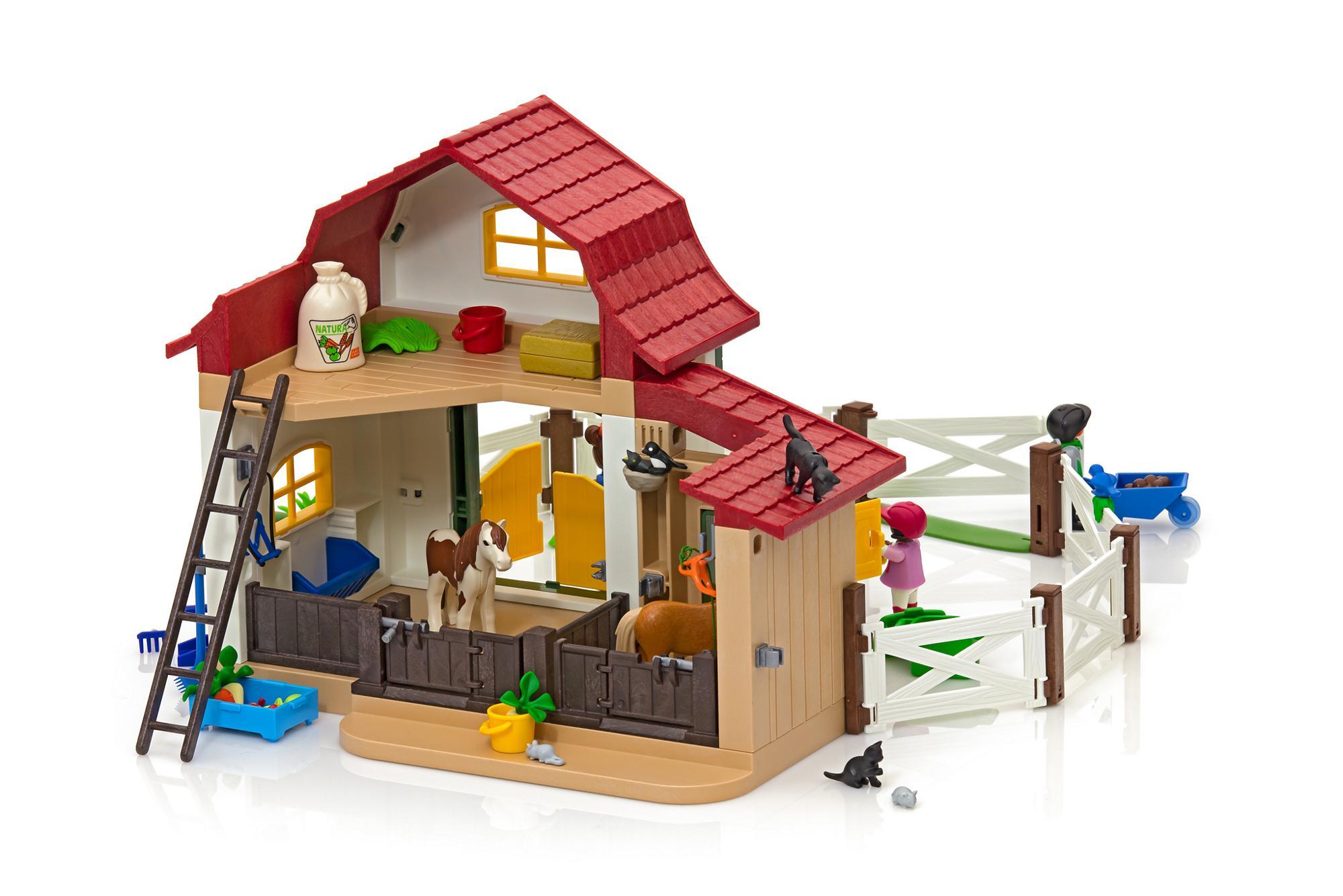granja de ponis playmobil 6927