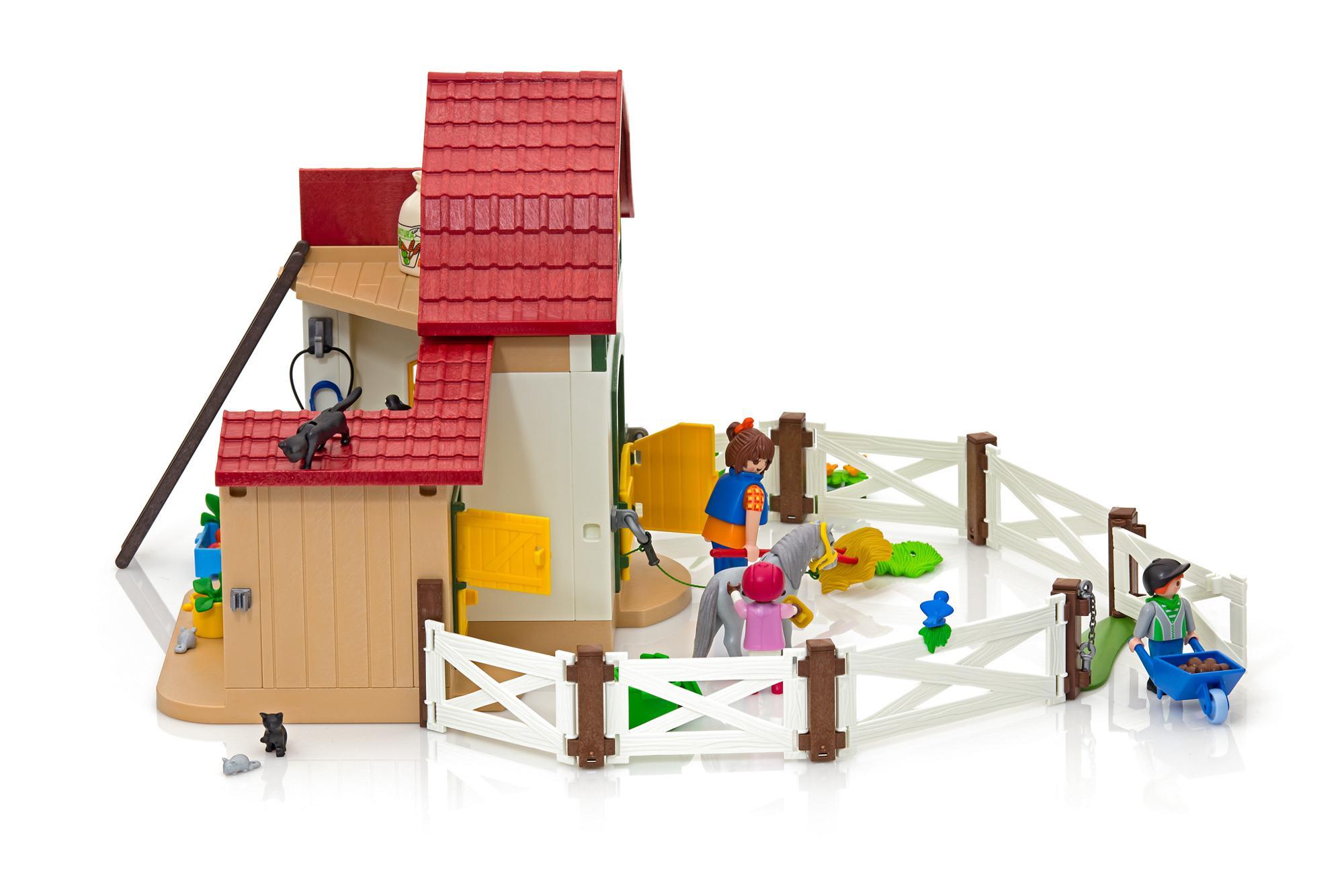 granja de ponis playmobil 6927