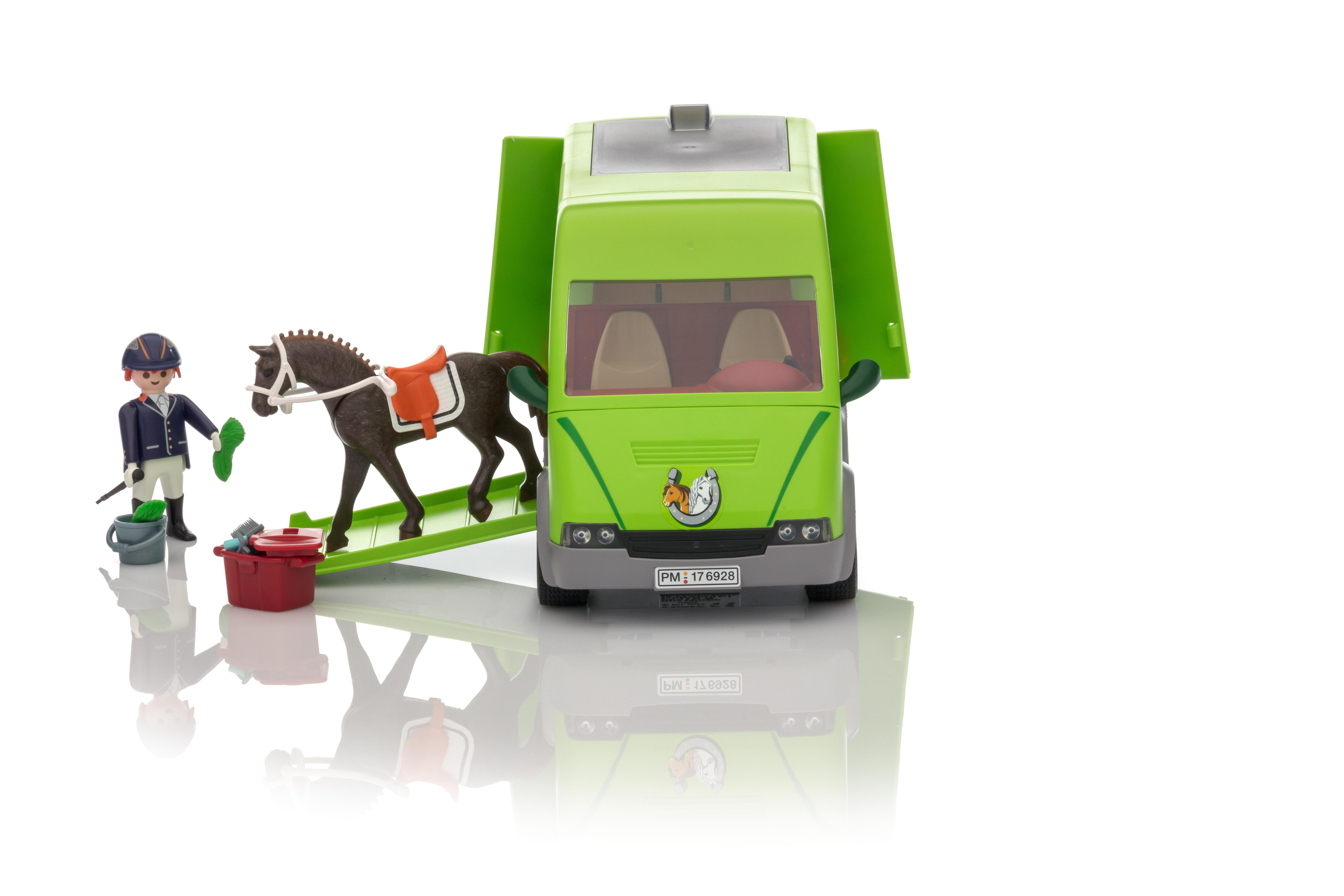 playmobil horse transporter