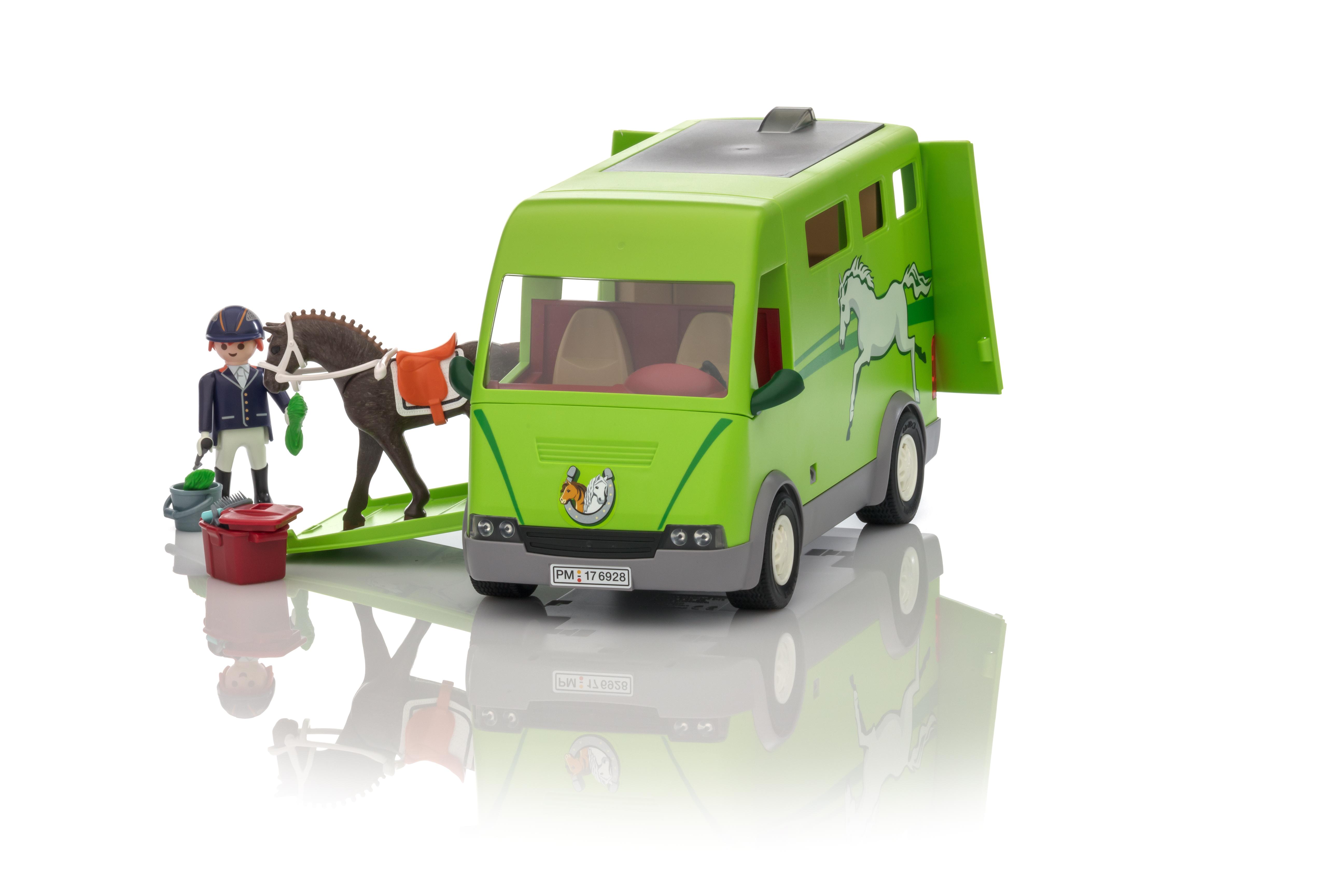 playmobil horse transporter