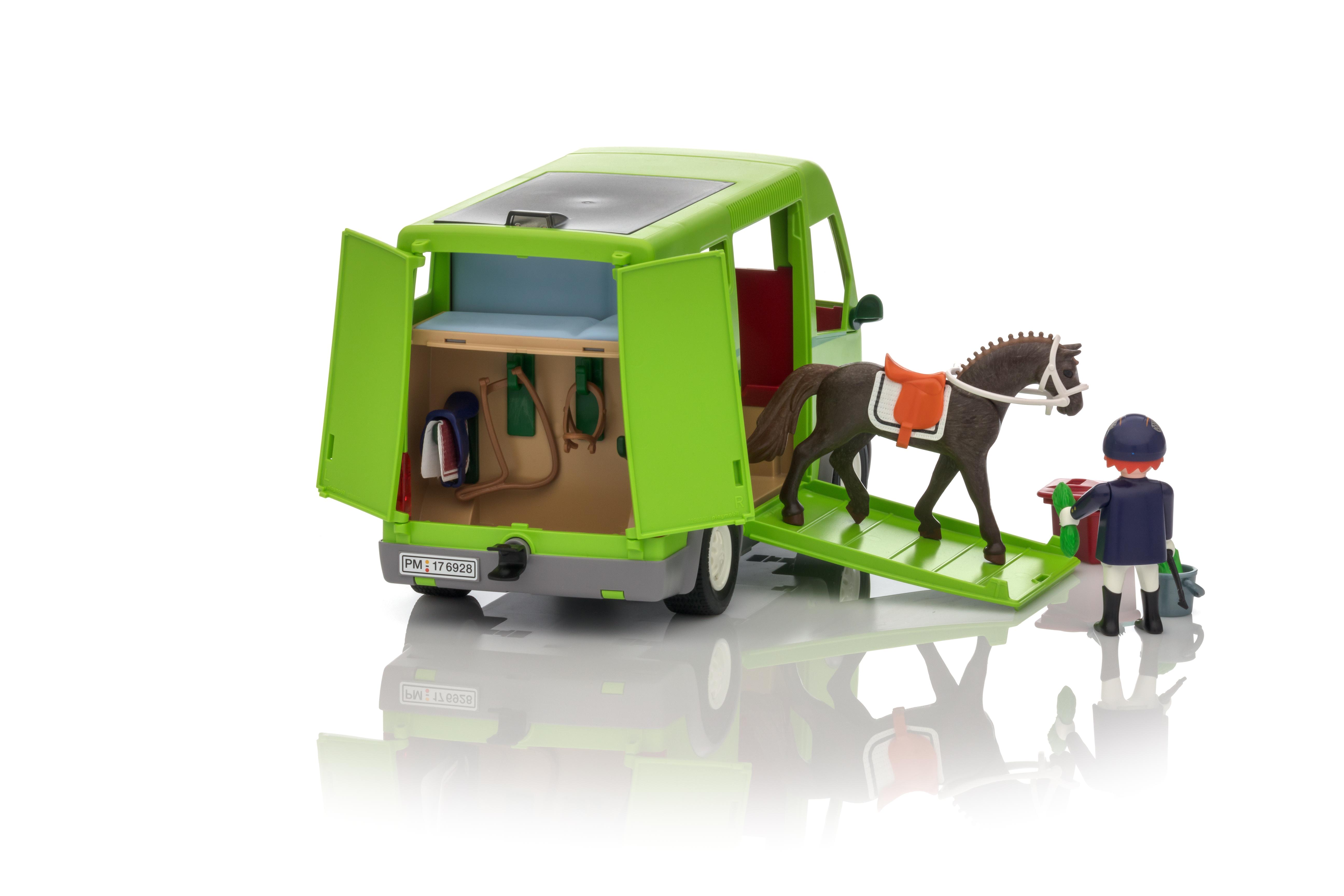 playmobil horse transporter