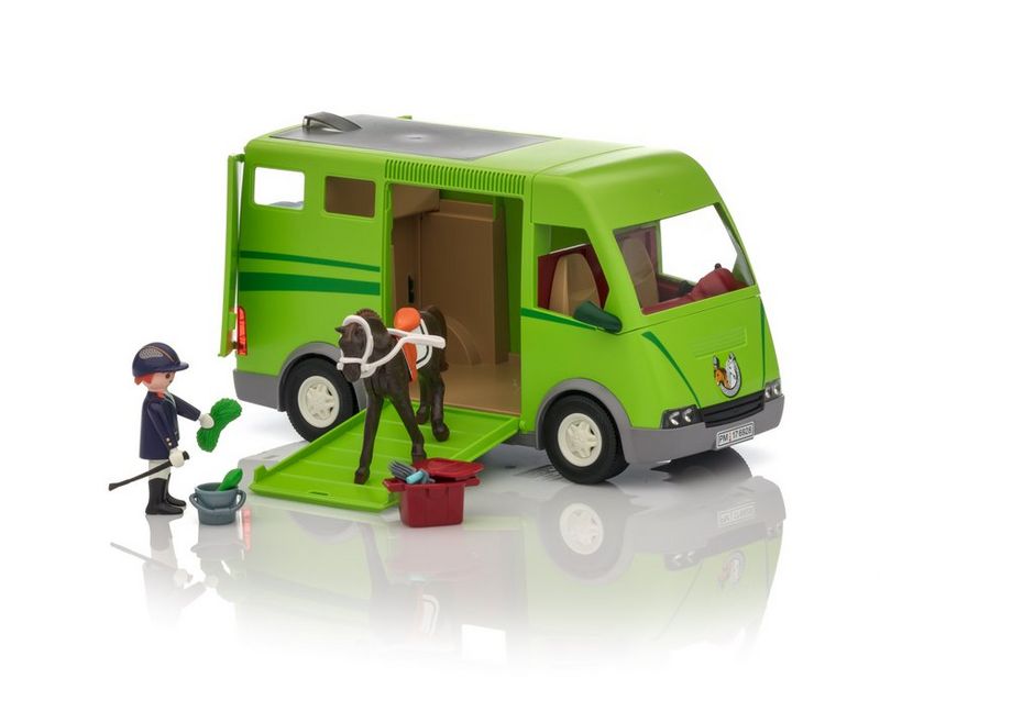 6928 Playmobil Horse Box with Opening Side Door Country Suitable for ages 5 year 