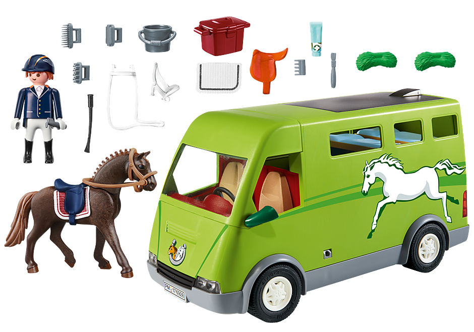 regeringstid skitse værdighed Horse Transporter - 6928 | PLAYMOBIL®