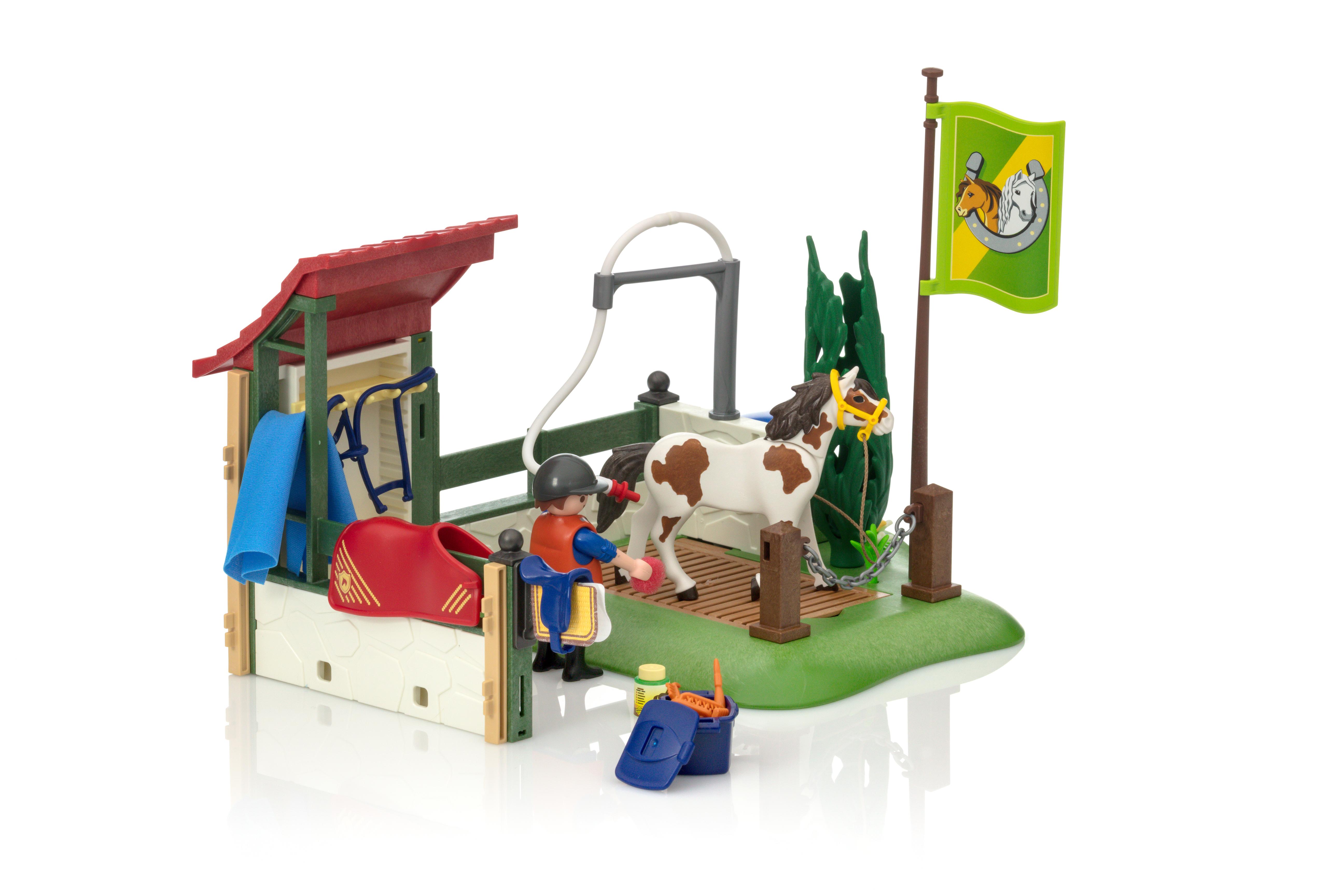 playmobil grooming station