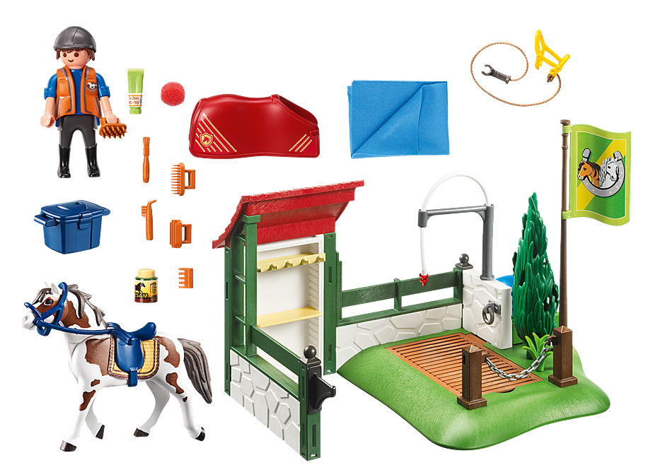 Playmobil station lavage Playmobil station lavage