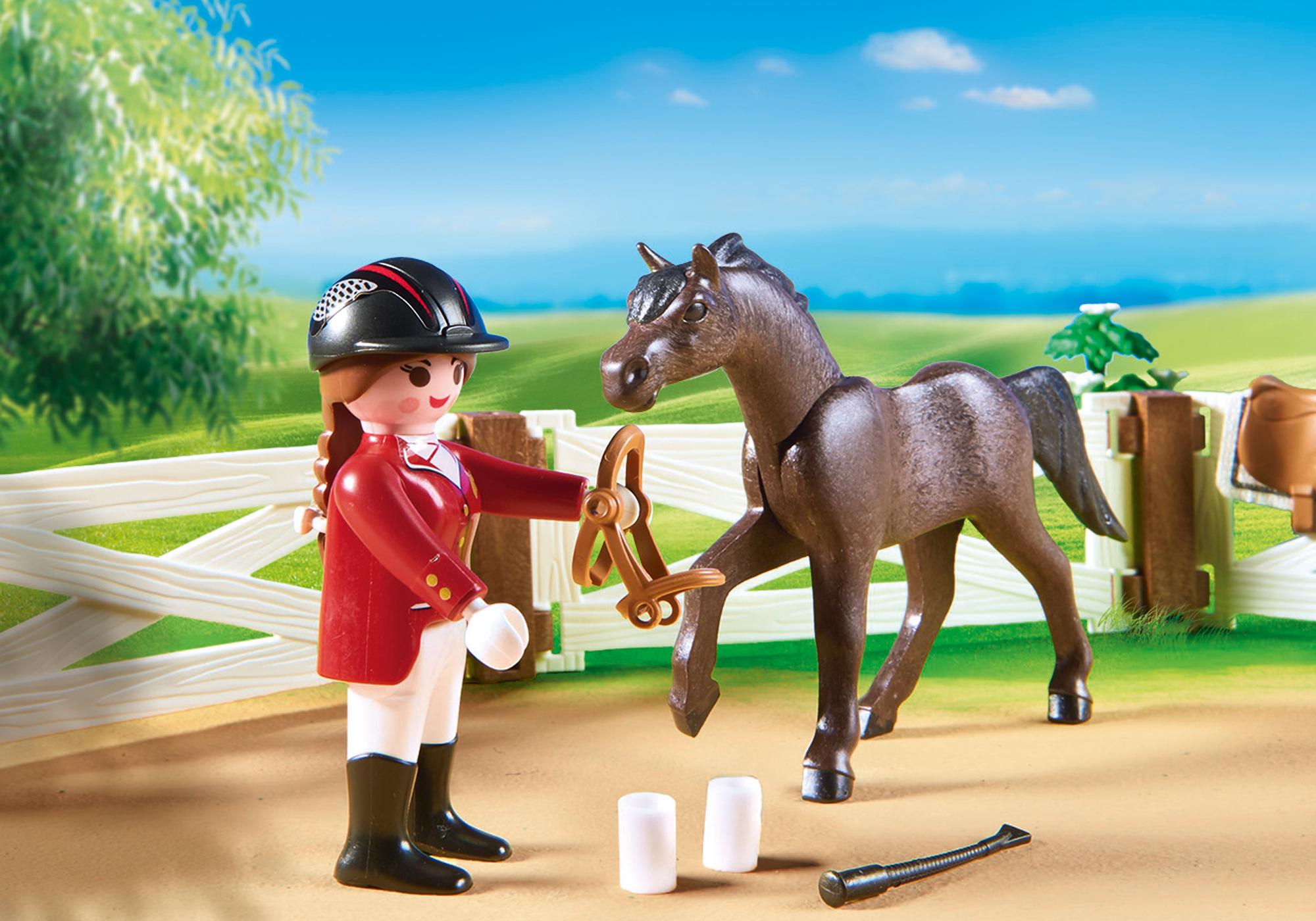 playmobil showjumping