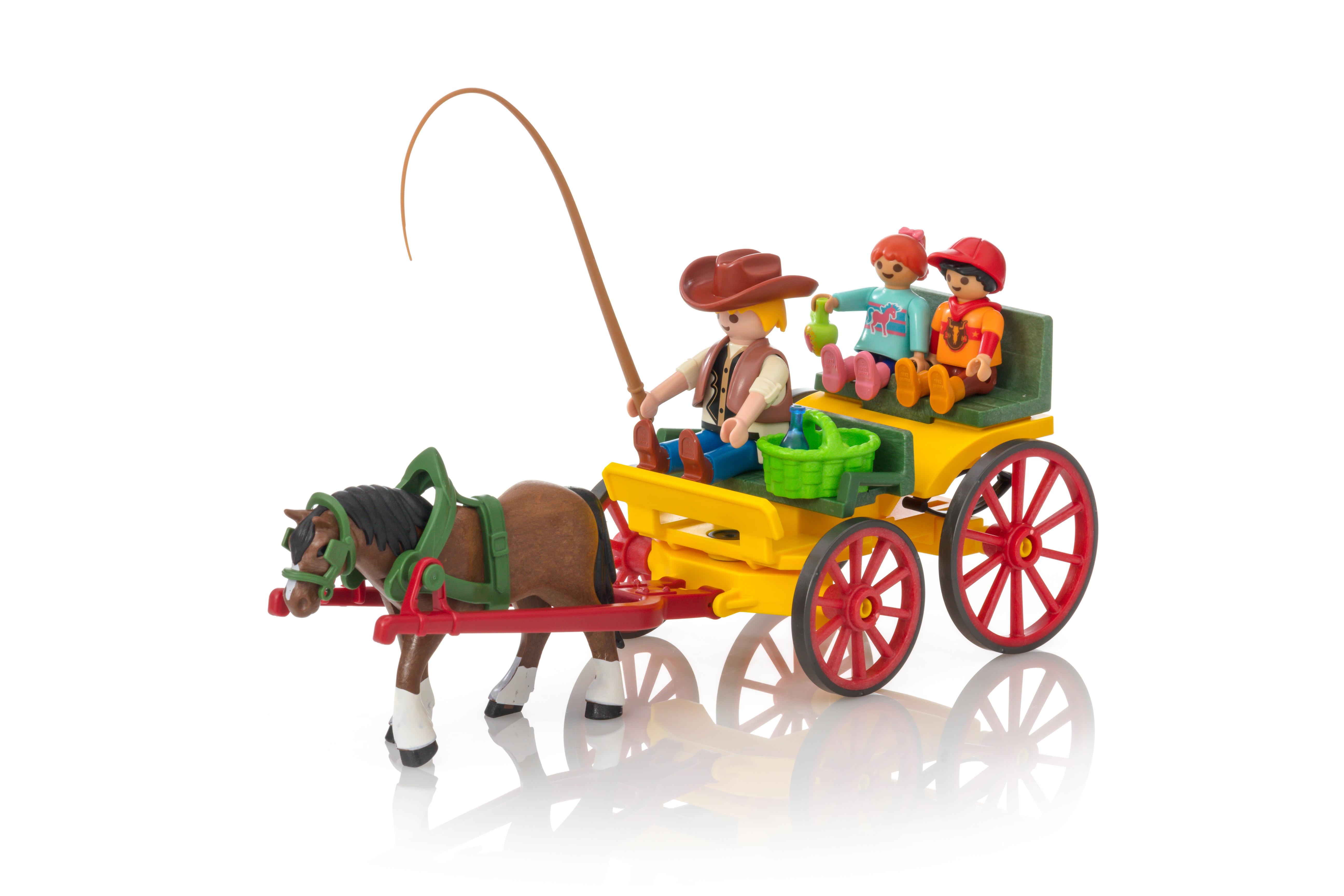 playmobil spirit wagon