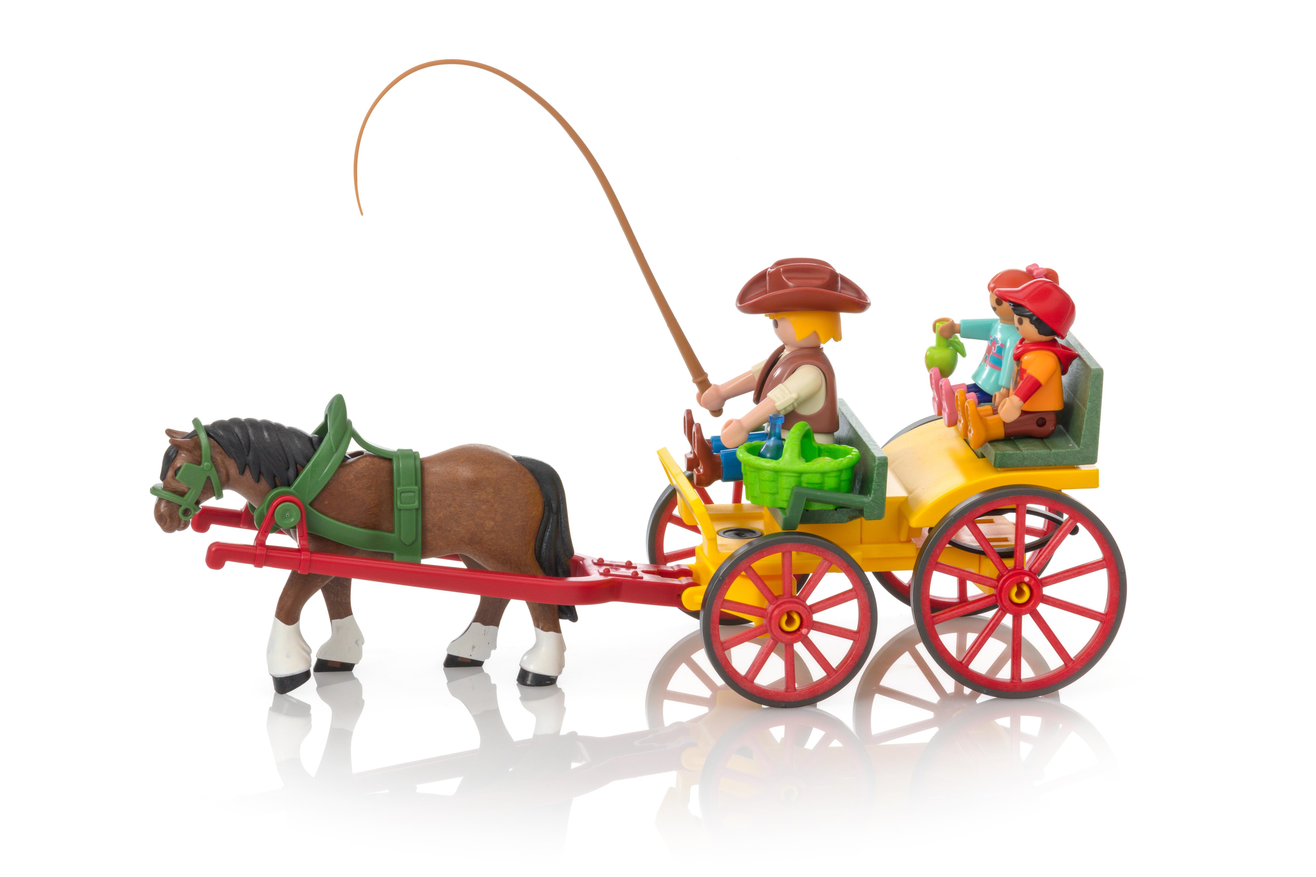 playmobil horse wagon