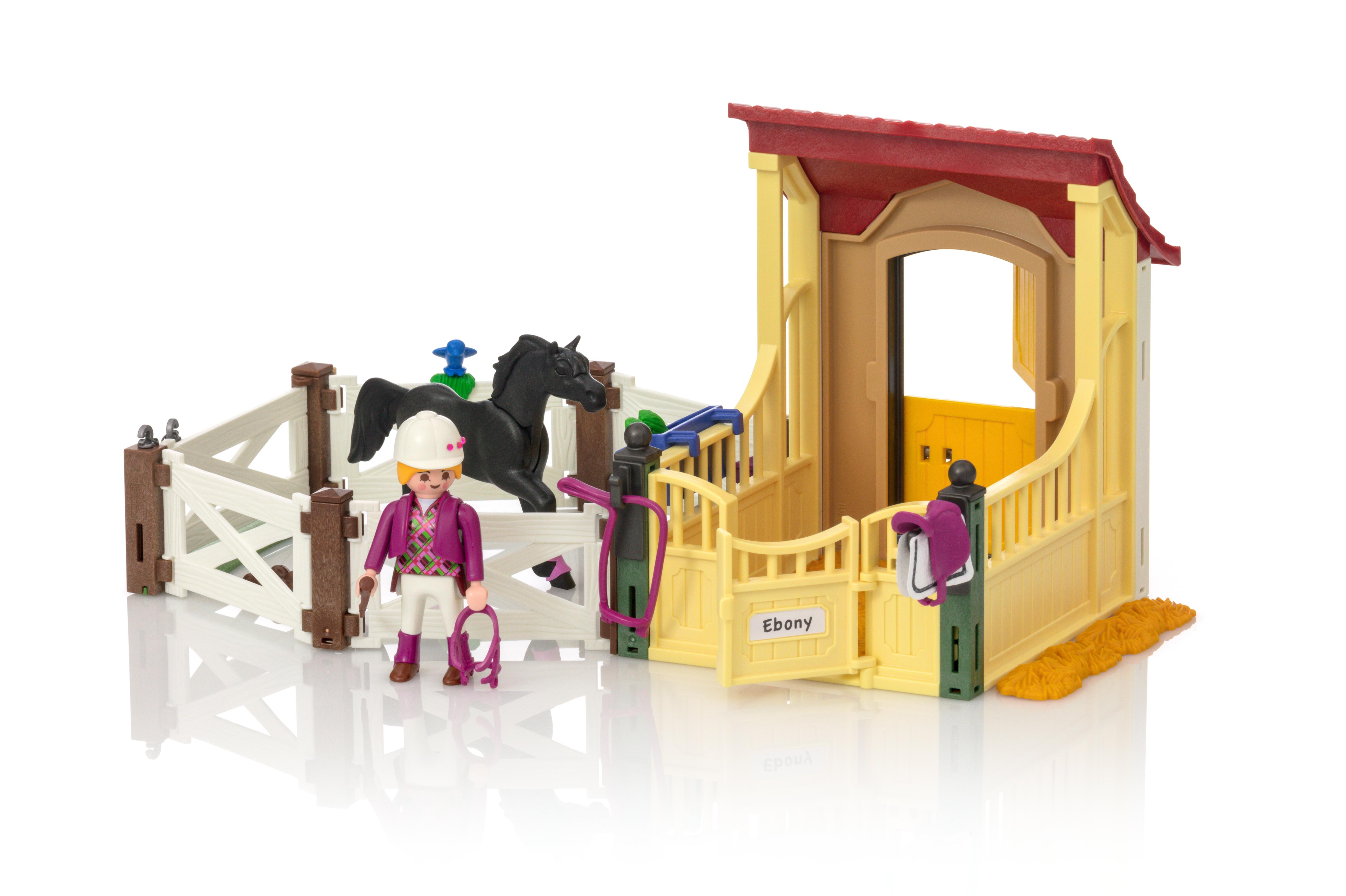 playmobil horse stable