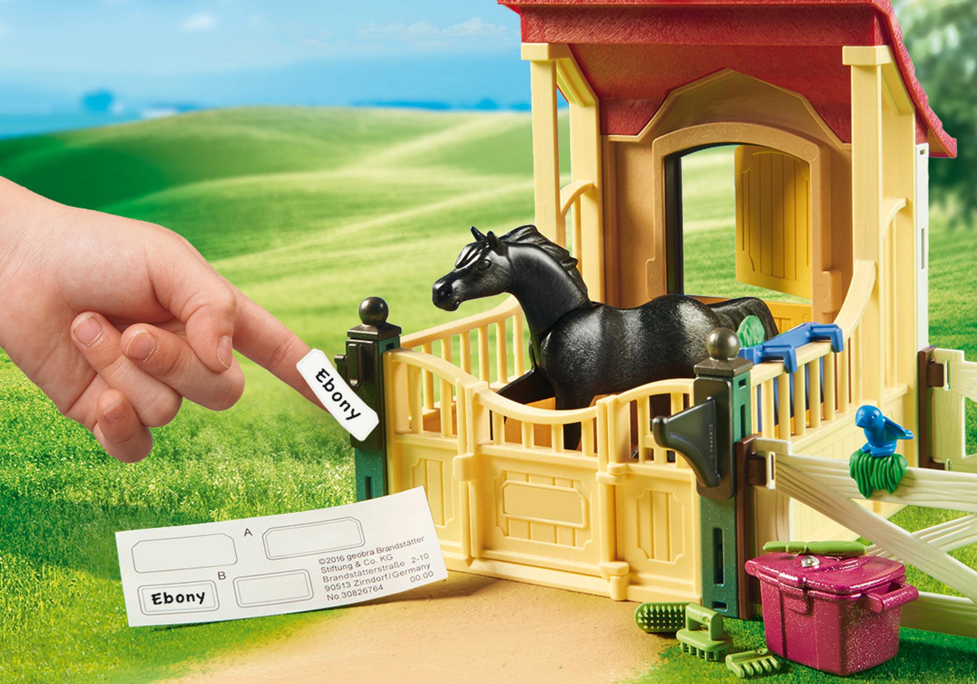 playmobil horse paddock