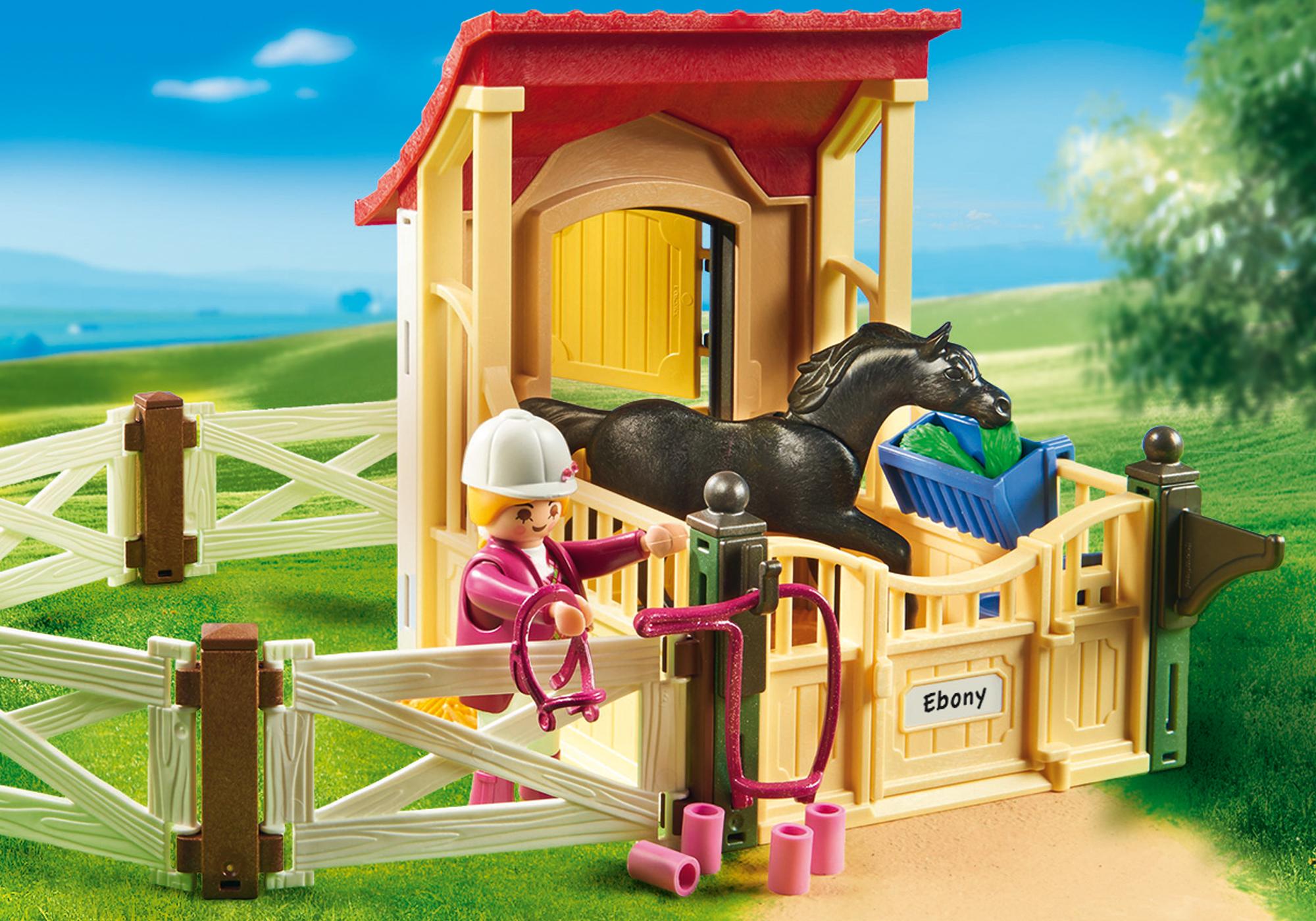 6934 Cavalo &Aacute;rabe com Est&aacute;bulo detail image 6