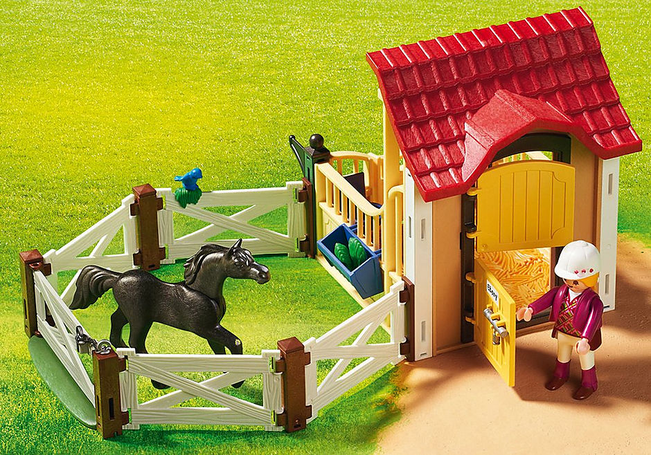 6934 Horse Stable with Araber detail image 7