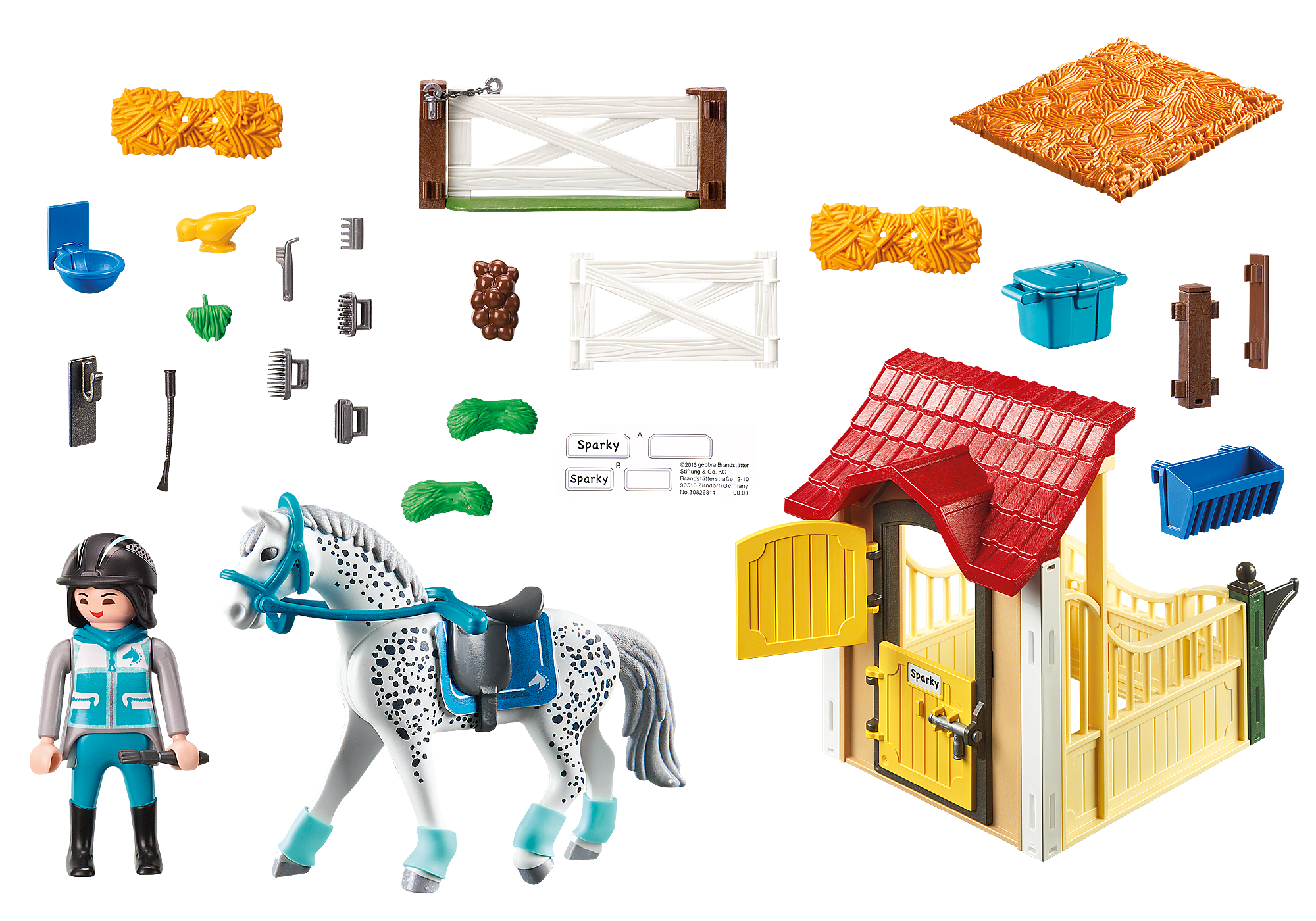 Horse with Appaloosa 6935 | PLAYMOBIL®