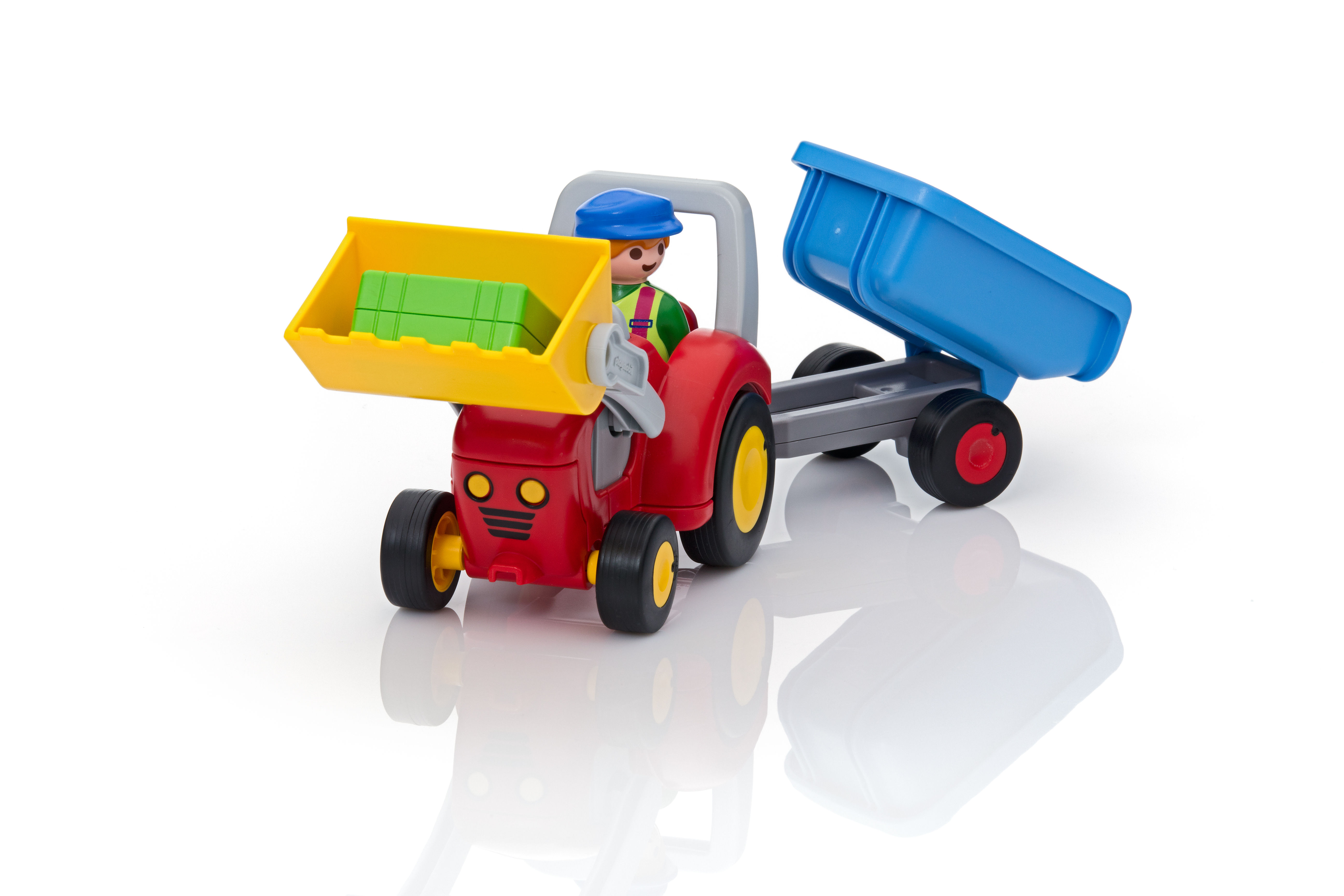 Playmobil Tracteur avec remorque (6964) - acheter chez