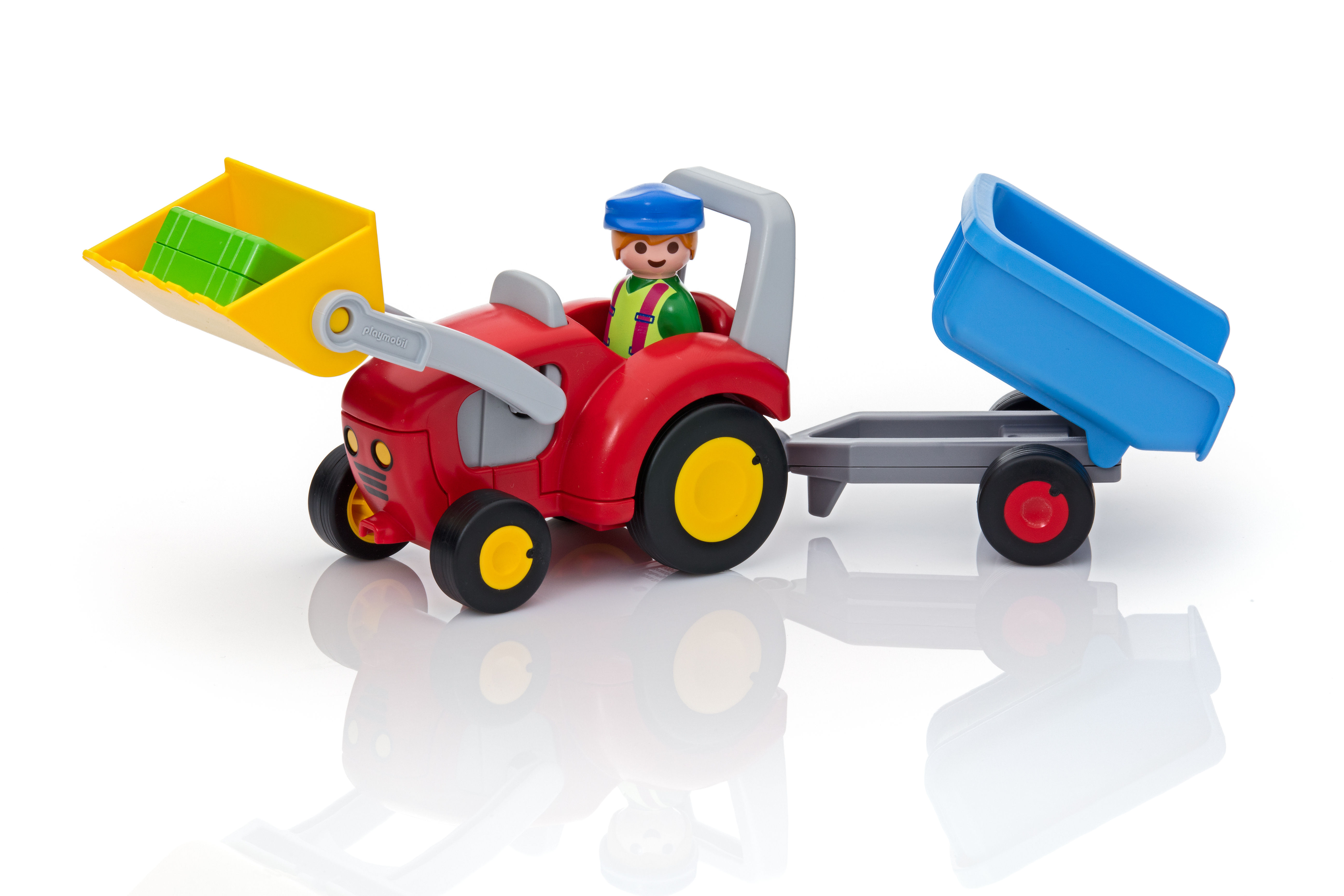 Playmobil Tracteur avec remorque (6964) - acheter chez