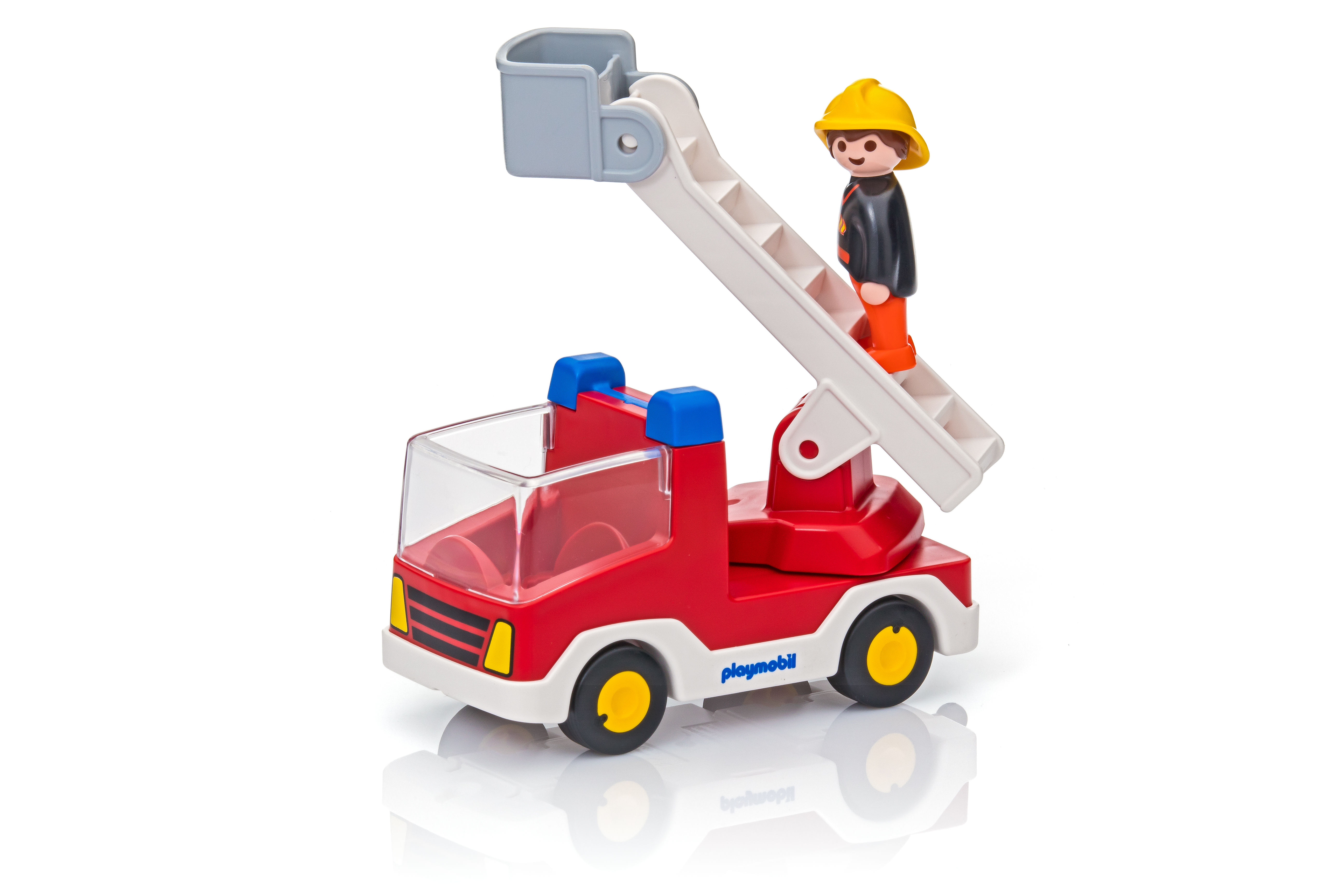 Playmobil Pompier avec arbre en feu - WDK