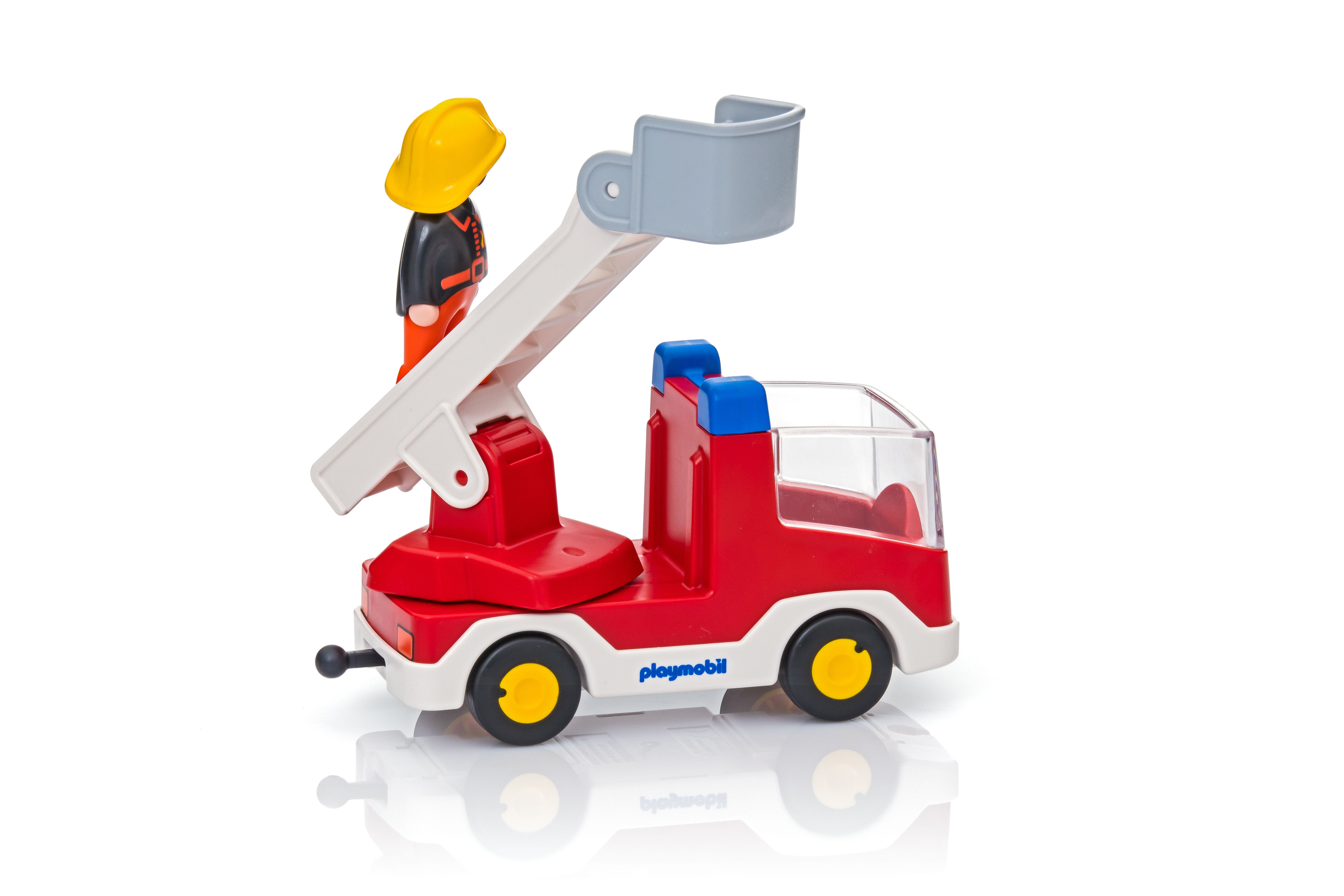 Playmobil Pompiers avec pompe à eau – Tour de jeux - Divertioz