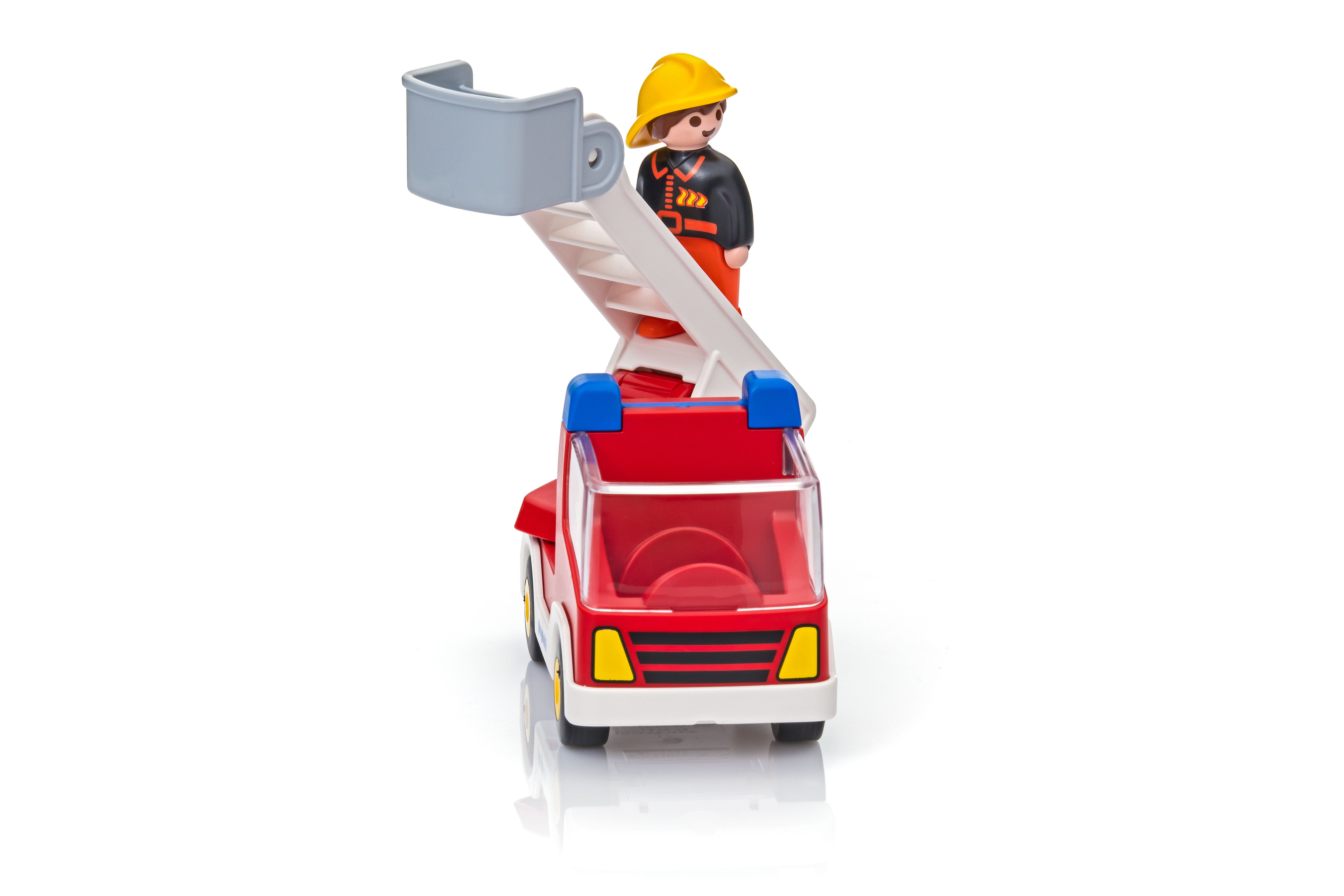 Playmobil 1.2.3 réf 6967 Camion de Pompier - Playmobil