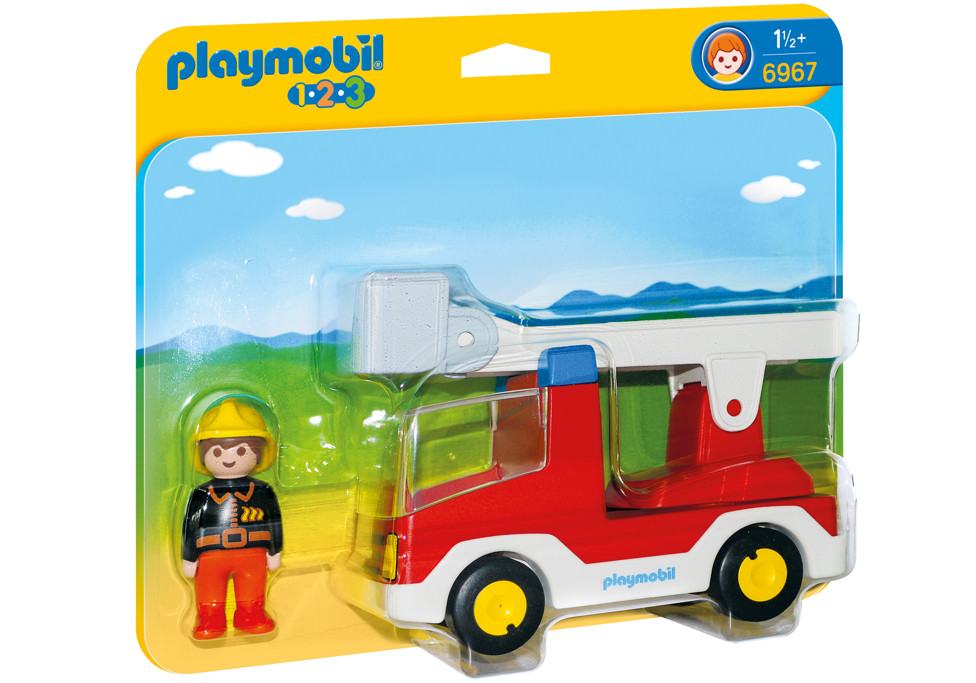 playmobil 123 truck with garage